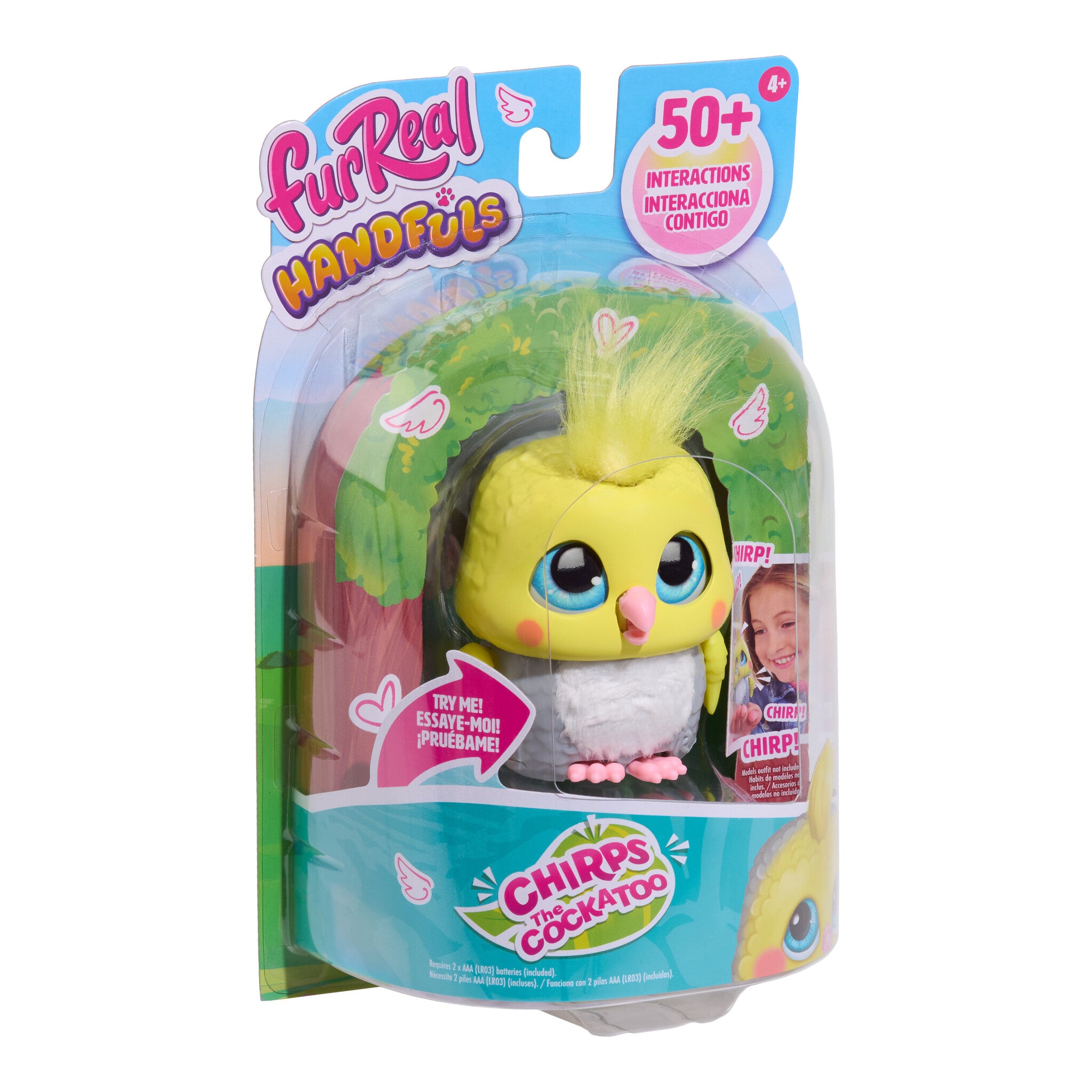 furReal Handfuls Chirps the Cockatoo Interactive Toy