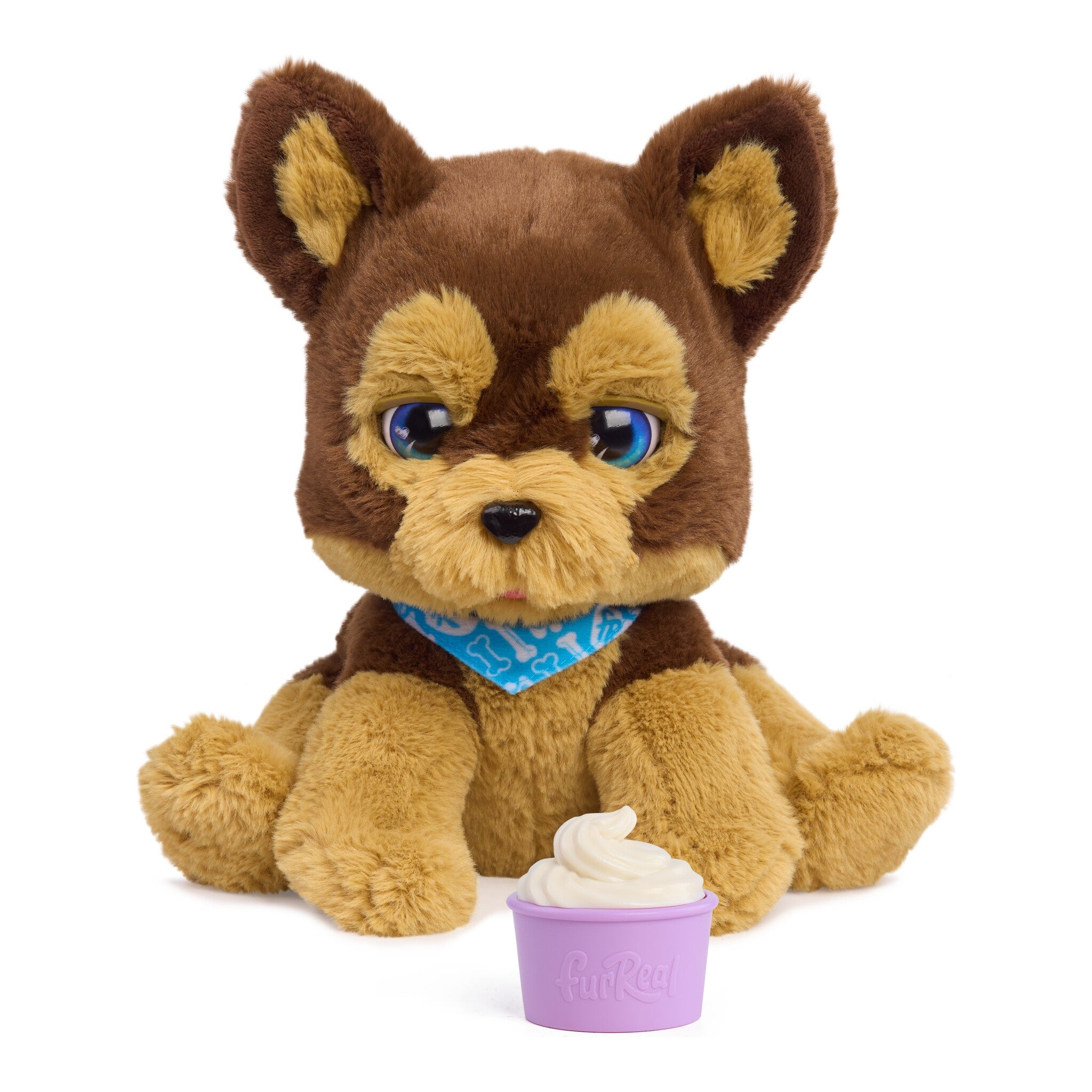 furReal Benny the Kiss & Cuddle Pup Interactive Plush Puppy