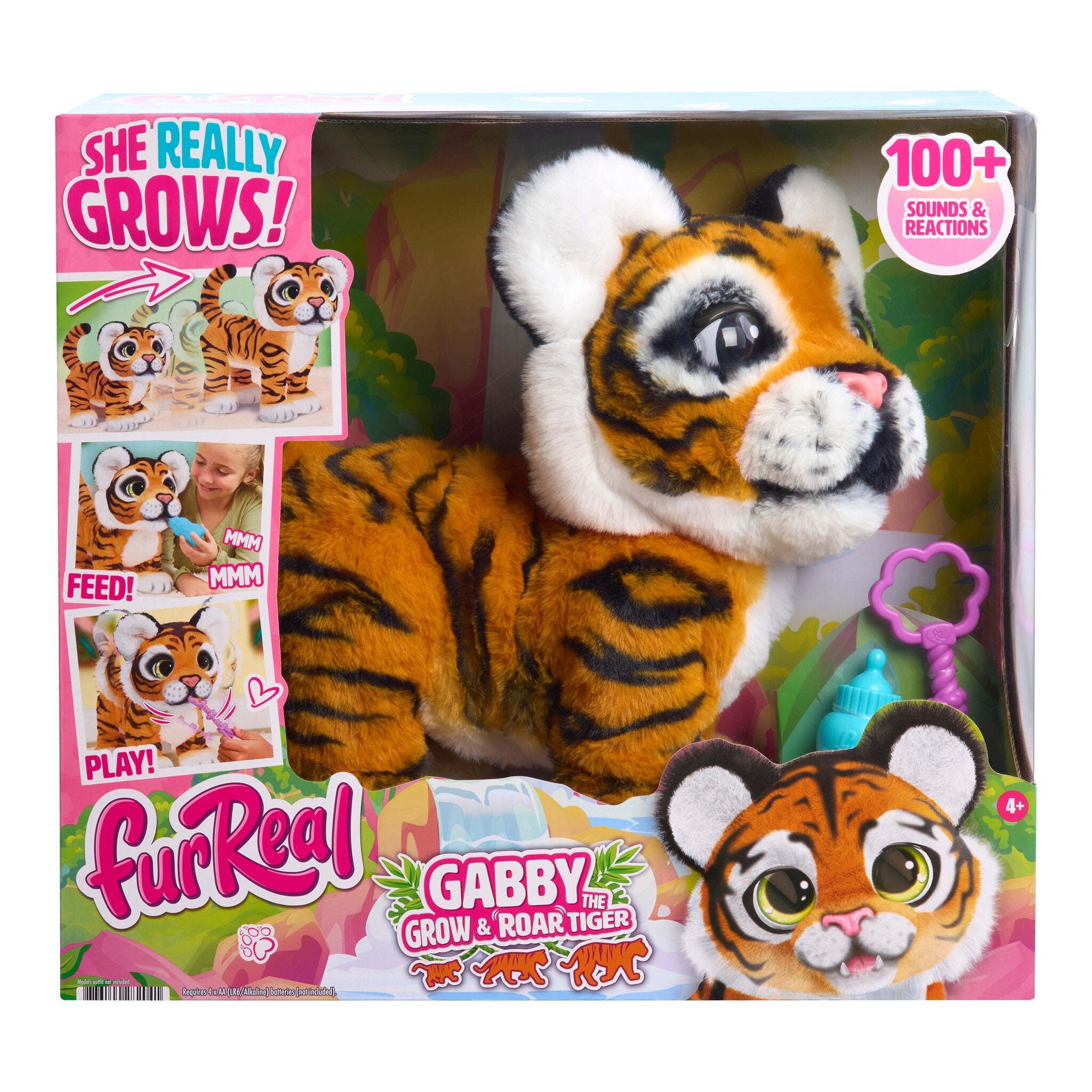FurReal Gabby the Grow & Roar Interactive Tiger