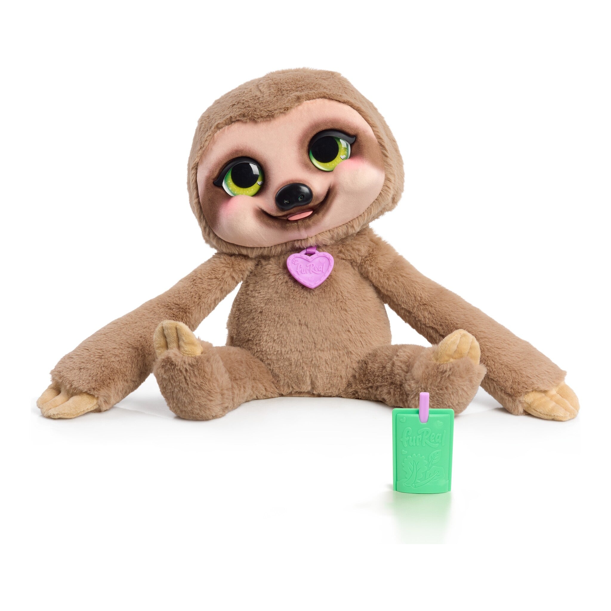 furReal Snuggles the Smiling Sloth Interactive Plush Toy