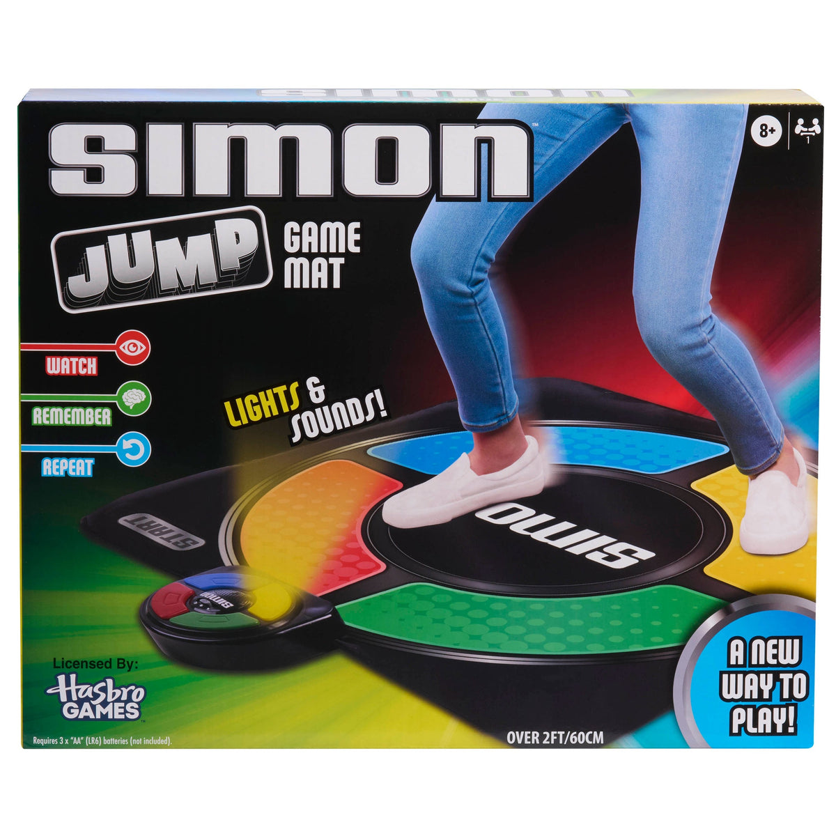 Simon Jump Game Mat with Lights and Sounds