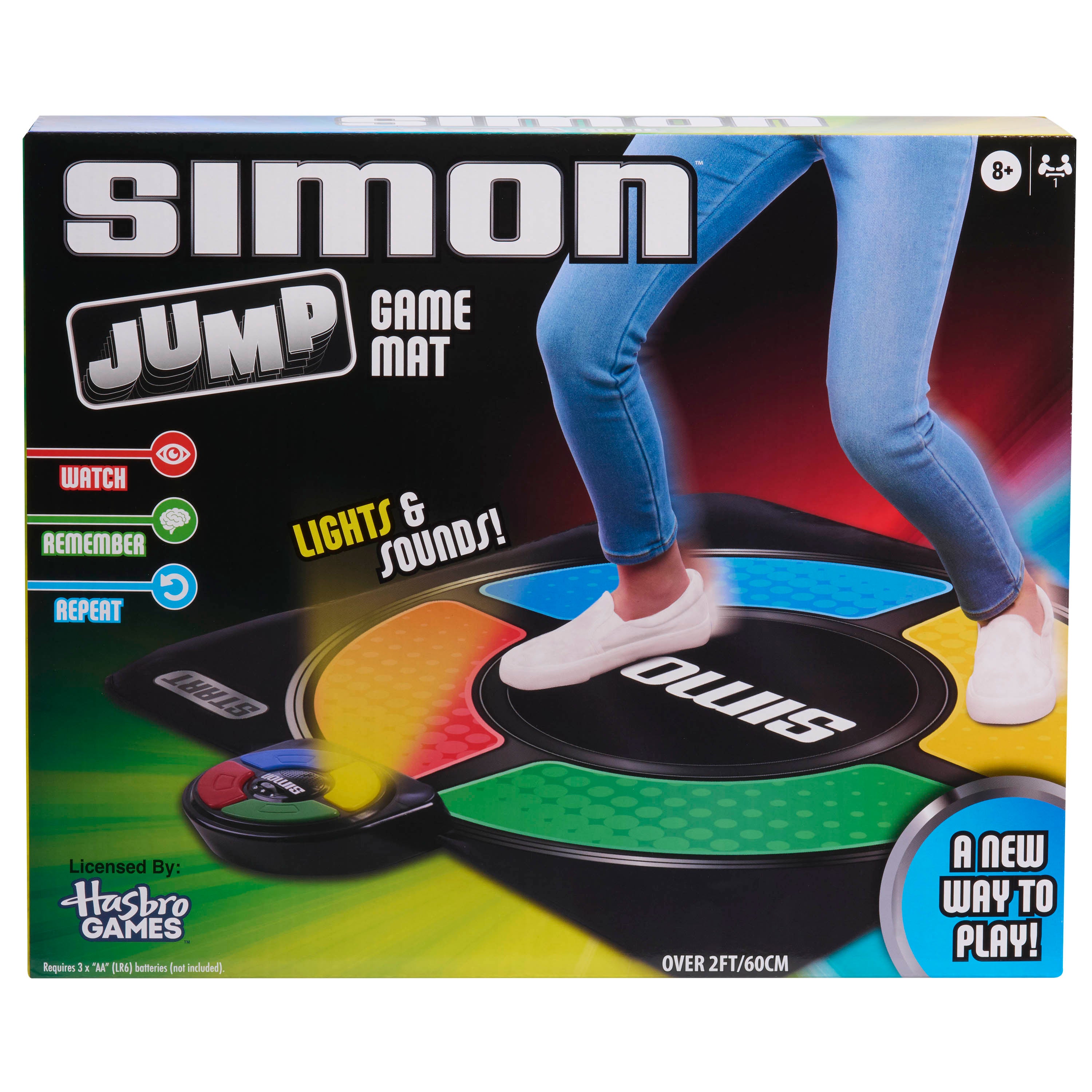 Simon Jump Game Mat with Lights and Sounds