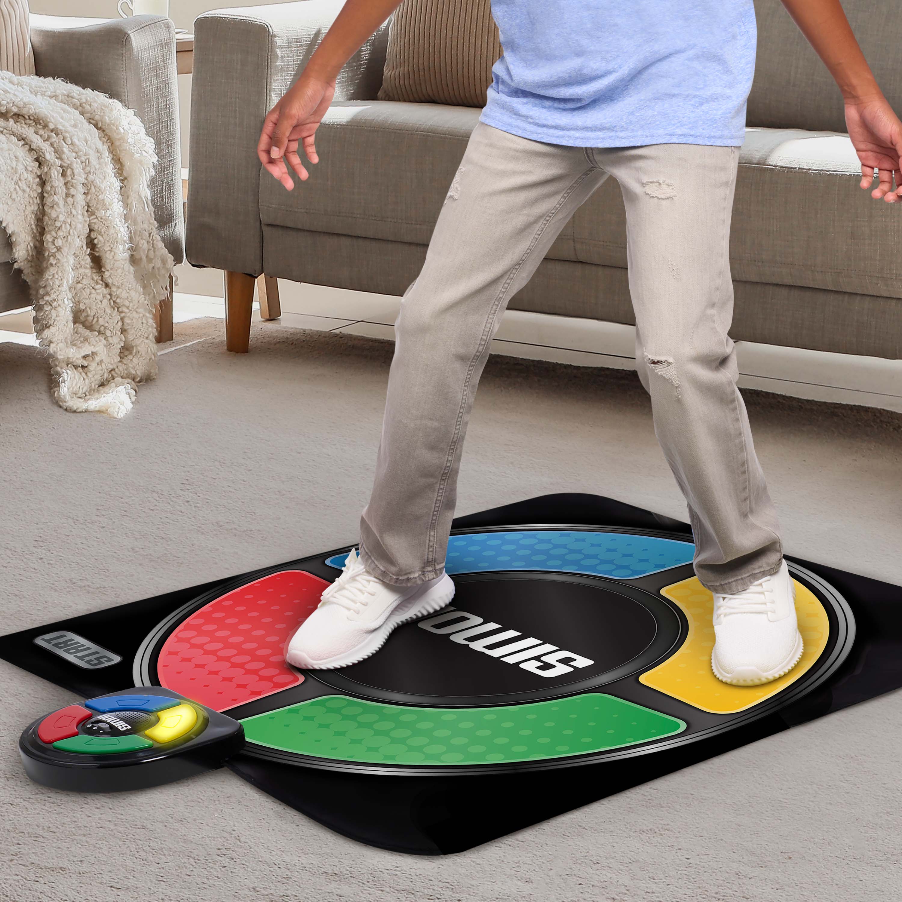 Simon Jump Game Mat with Lights and Sounds