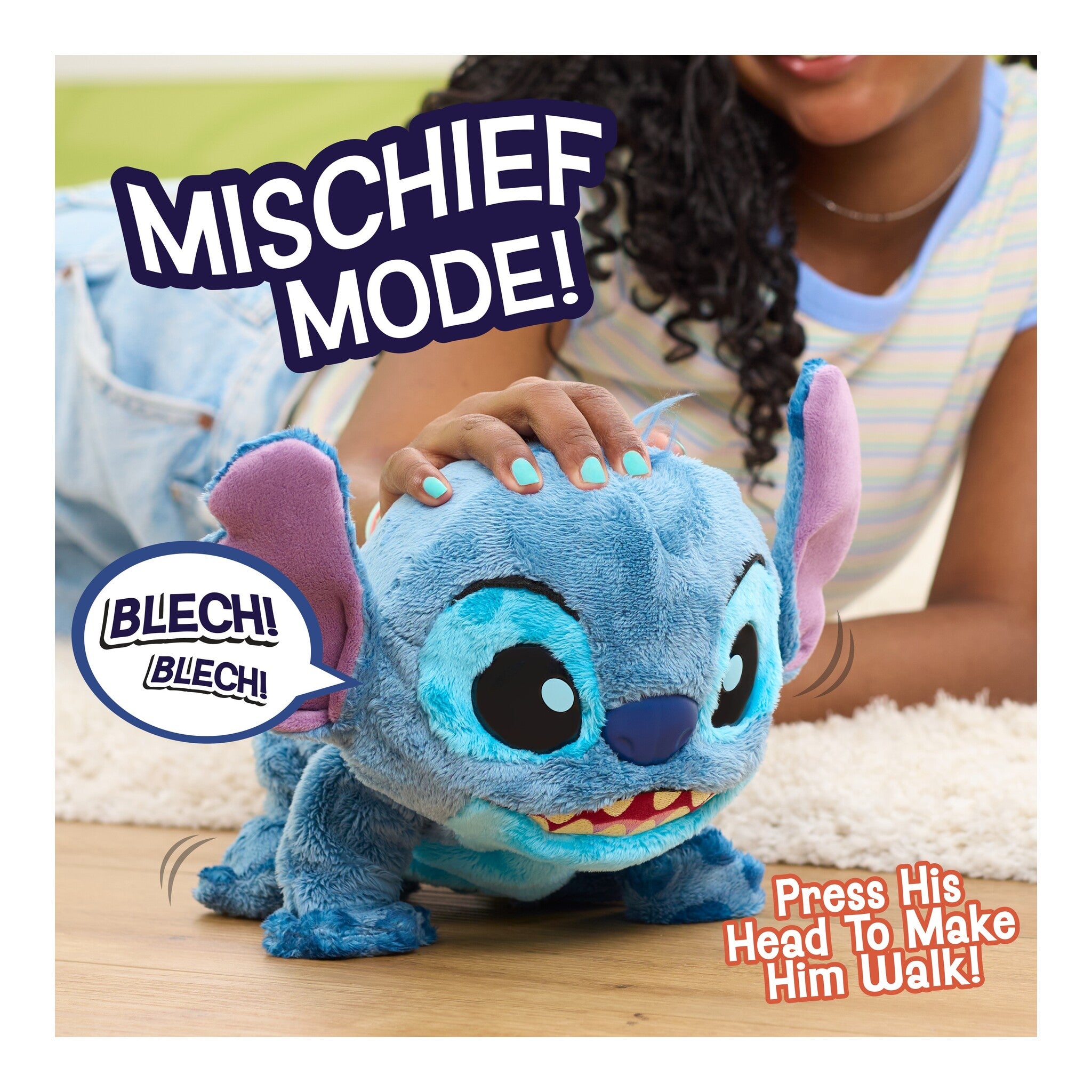 Disney Stitch Double Trouble Interactive Feature Plush