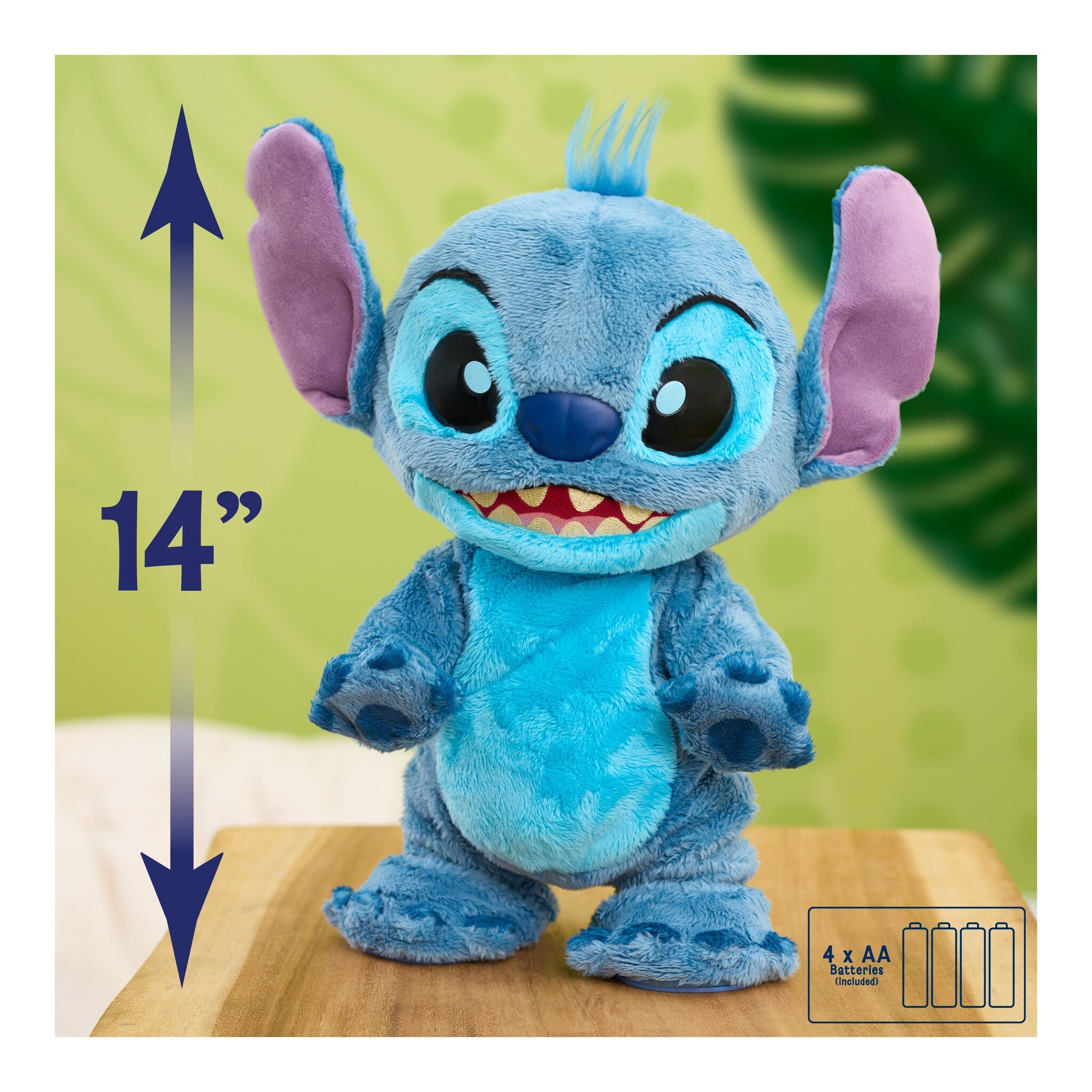 Disney Stitch Double Trouble Interactive Feature Plush