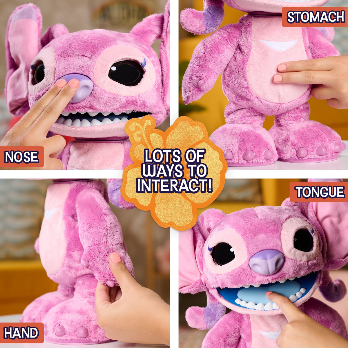 Disney Stitch Ultimate Angel Interactive Feature Plush