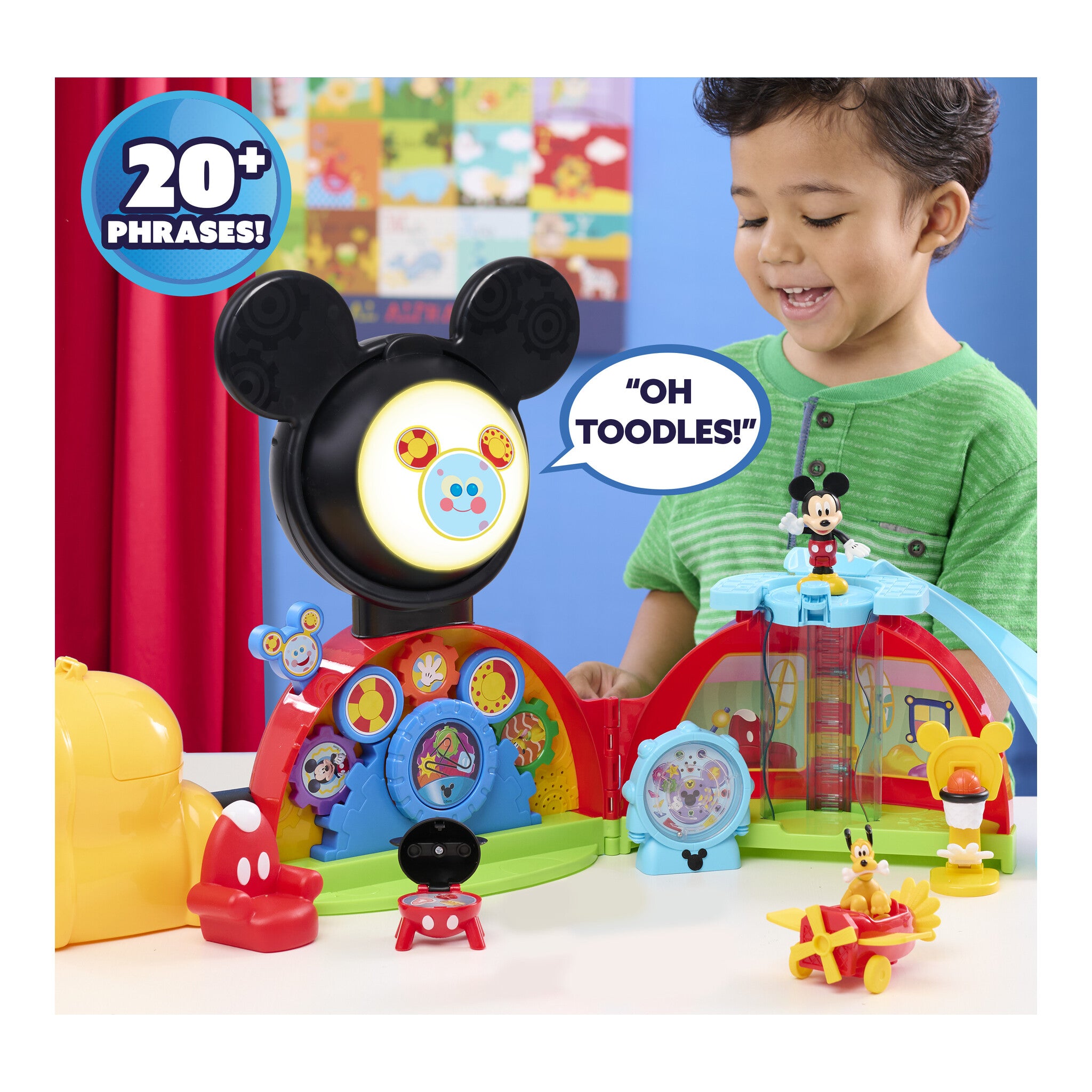 Disney Jr. Mickey Mouse Deluxe Clubhouse Playset