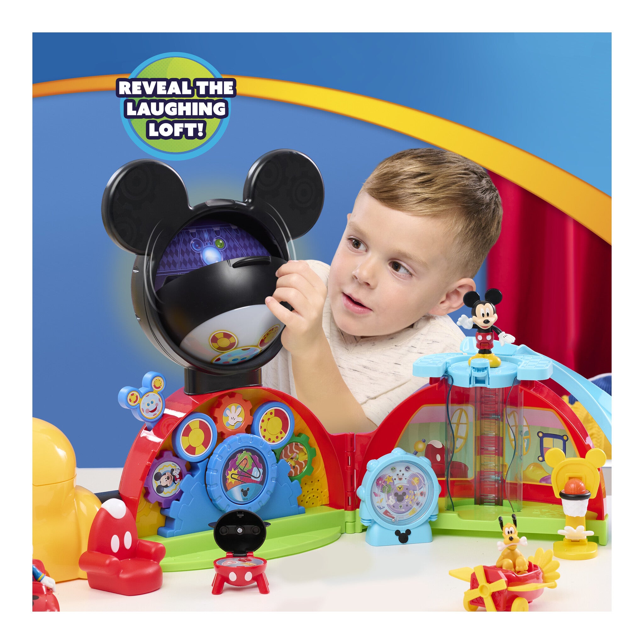 Disney Jr. Mickey Mouse Deluxe Clubhouse Playset