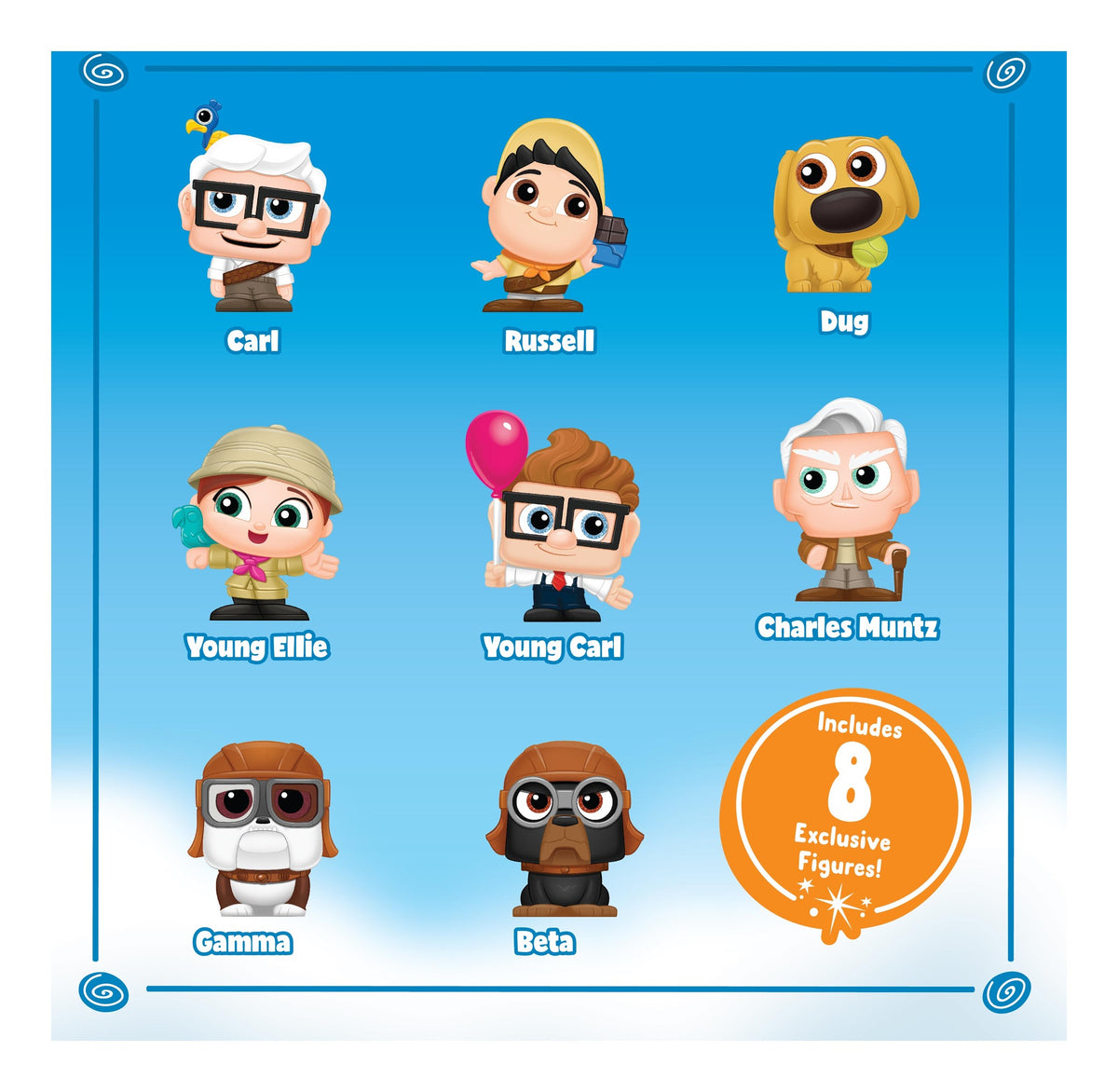 * Disney Doorables Up Collection Peek