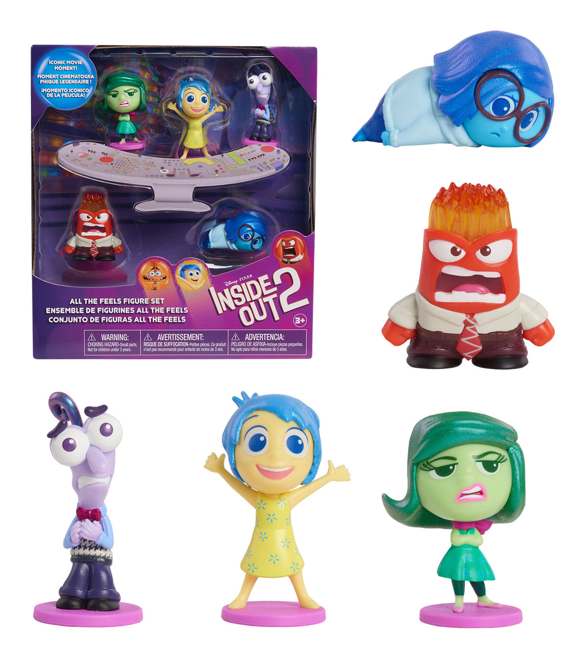 * Inside Out 2 Feels Figures Set
