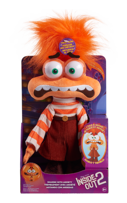 ** Disney Inside Out 2 Shaking with Anxiety Plush