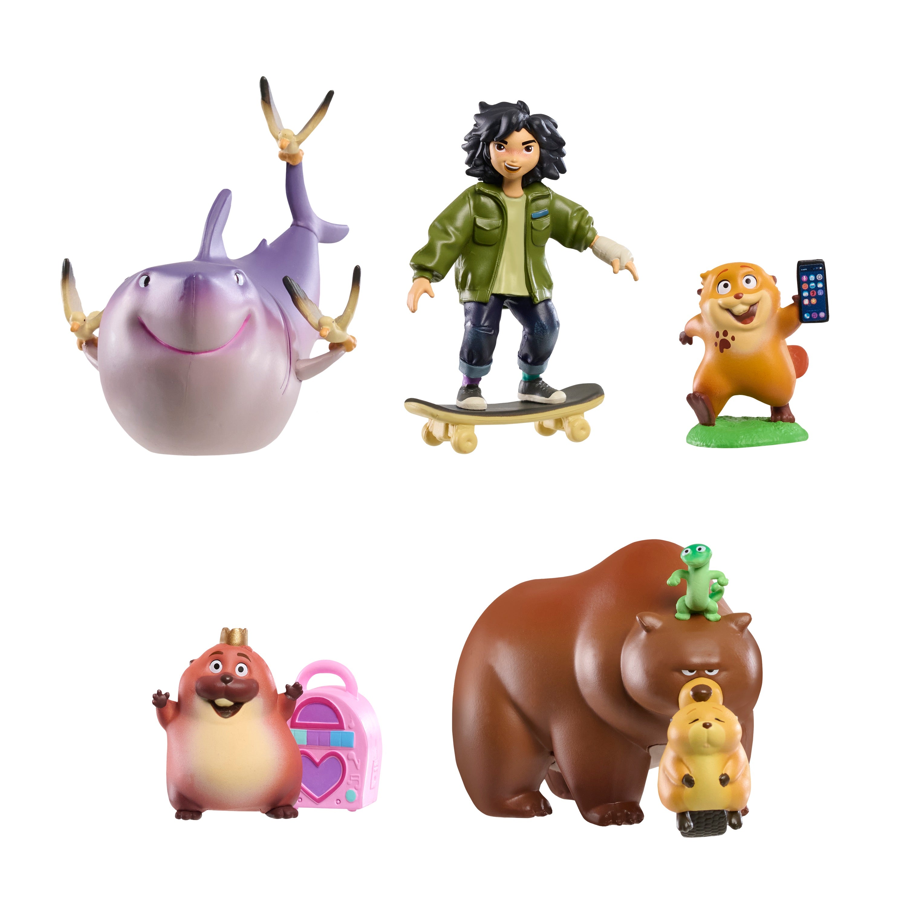 Disney Pixar Hoppers Collectible Figure Set – 5 Pieces