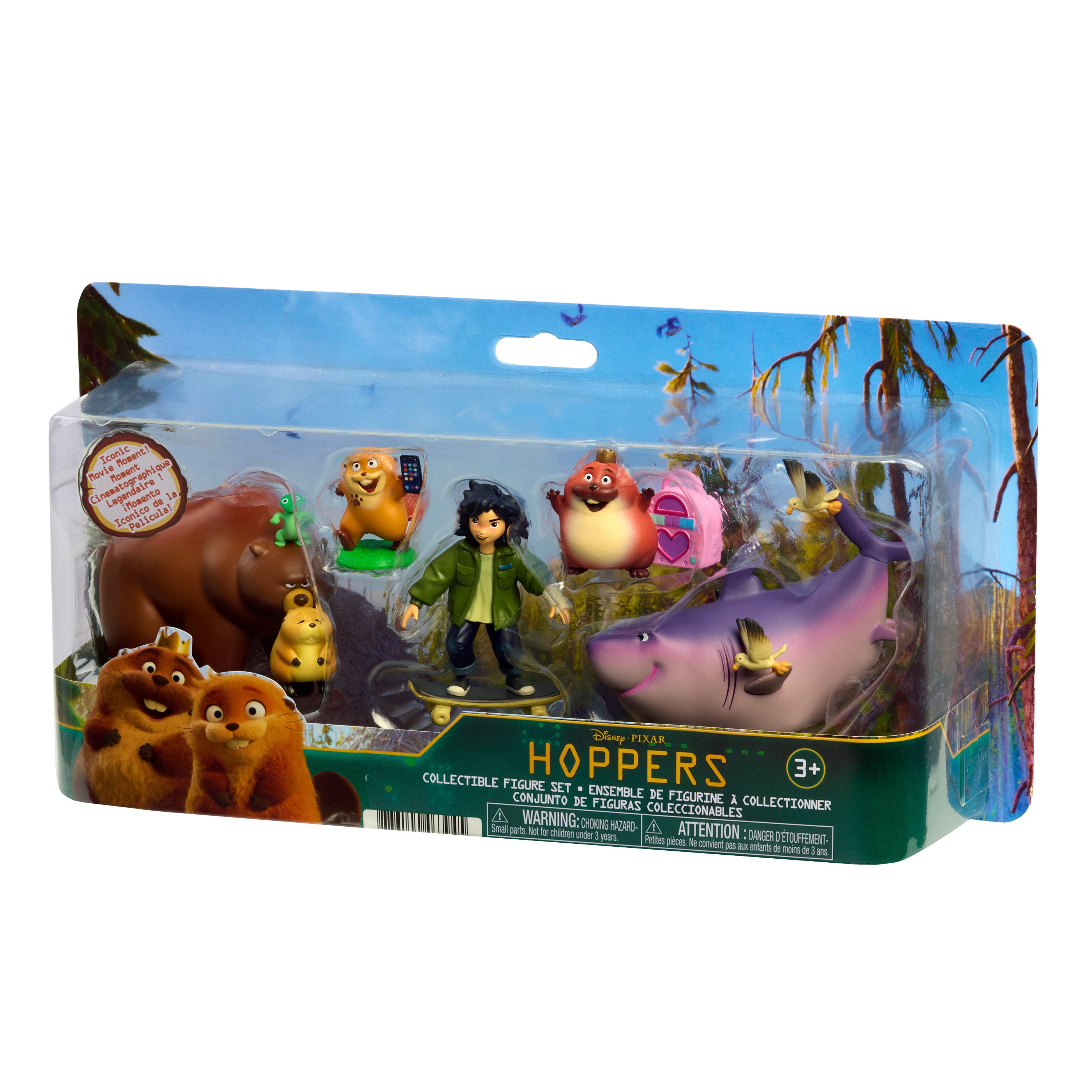 Disney Pixar Hoppers Collectible Figure Set – 5 Pieces