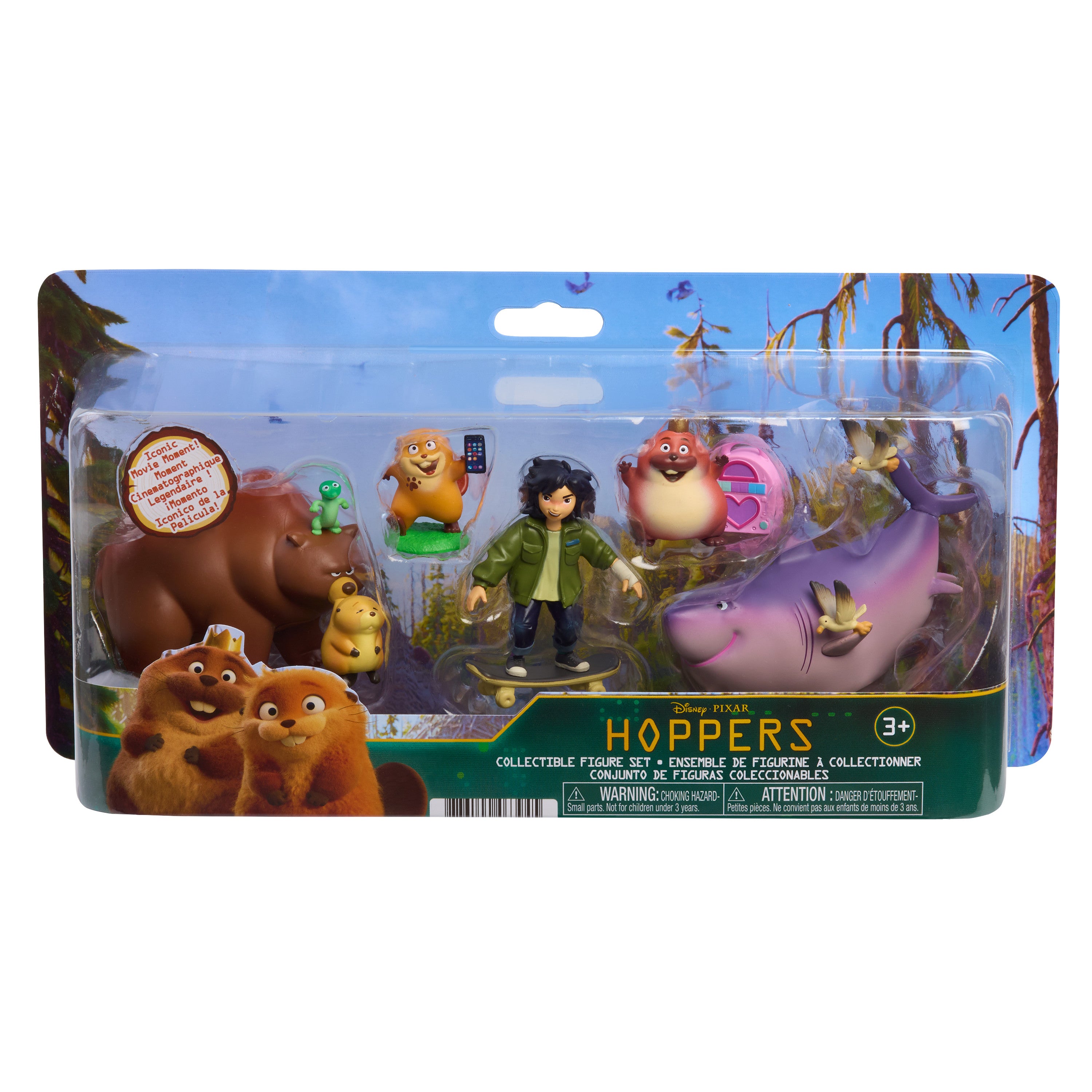 Disney Pixar Hoppers Collectible Figure Set – 5 Pieces