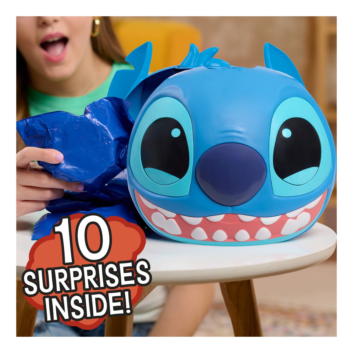 Disney Stitch Jumbo Mystery Capsule with 9 Surprises