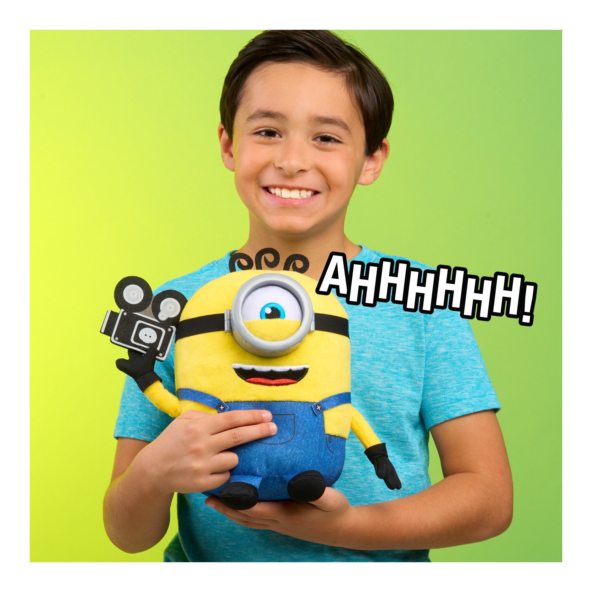Minions & Monsters Babbling James Interactive Plush