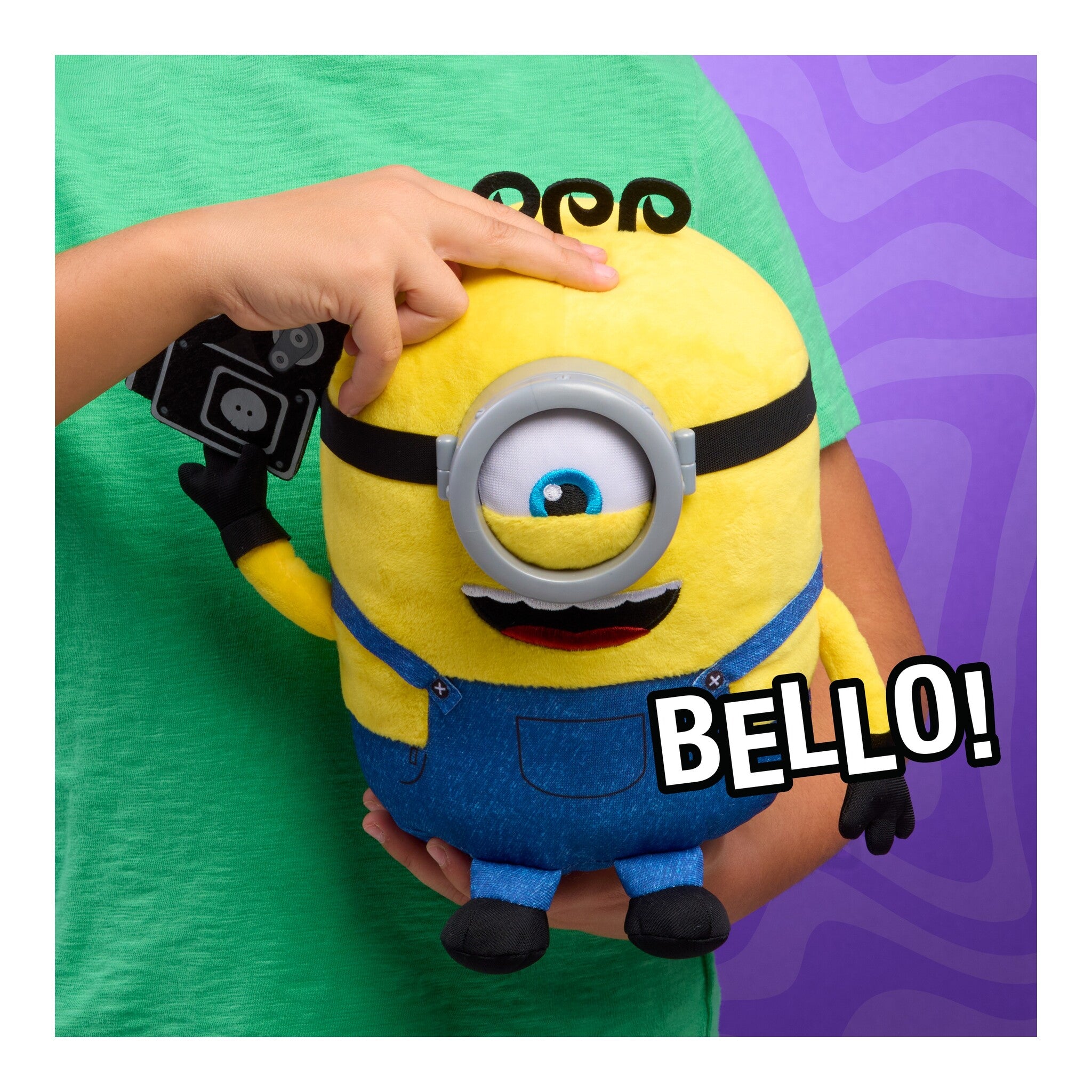 Minions & Monsters Babbling James Interactive Plush