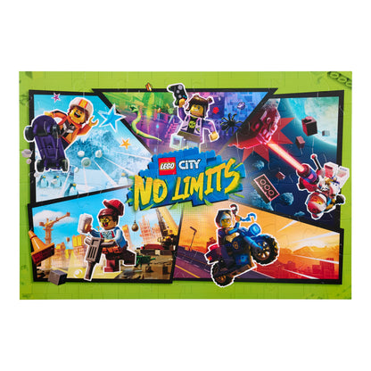 LEGO City No Limits Double-Sided Floor Puzzle – 50 Pieces