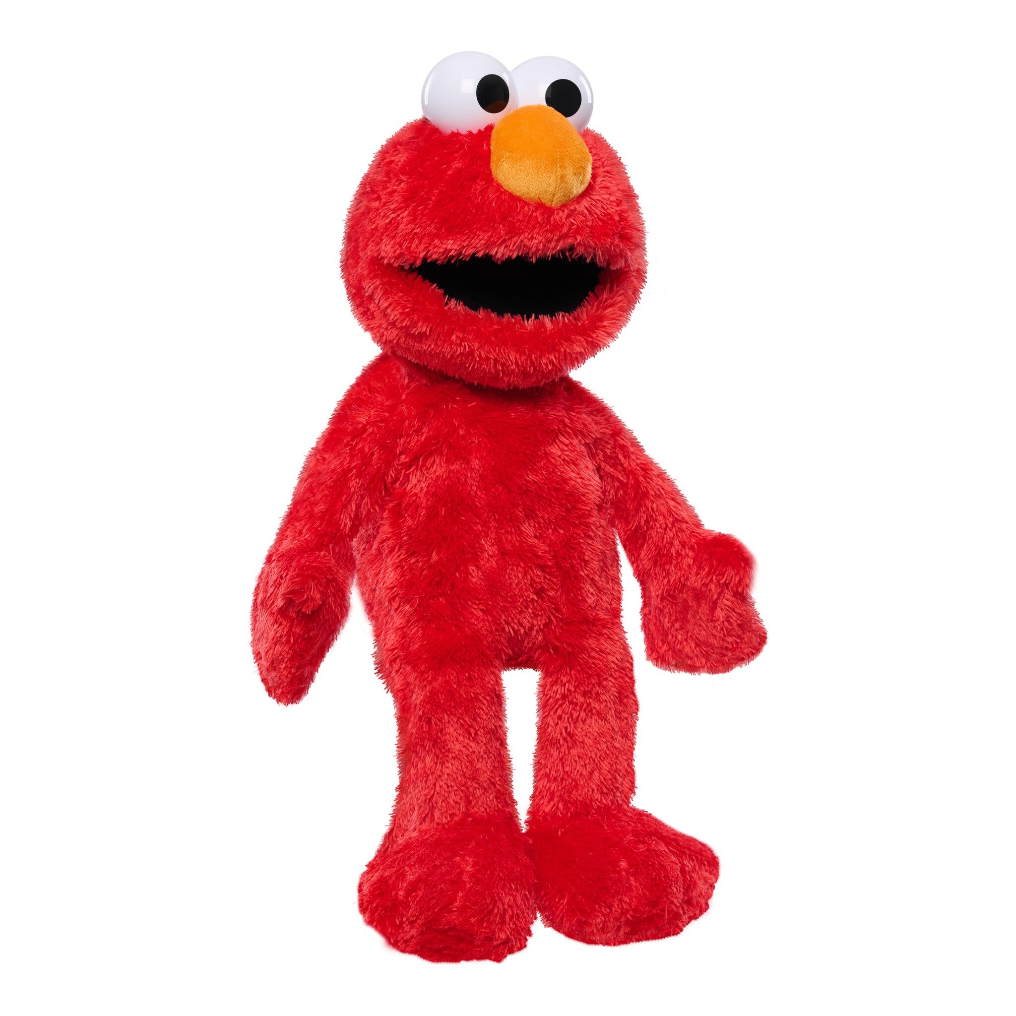 Sesame Street Tickle Me Elmo Giggle Max Interactive Plush Toy