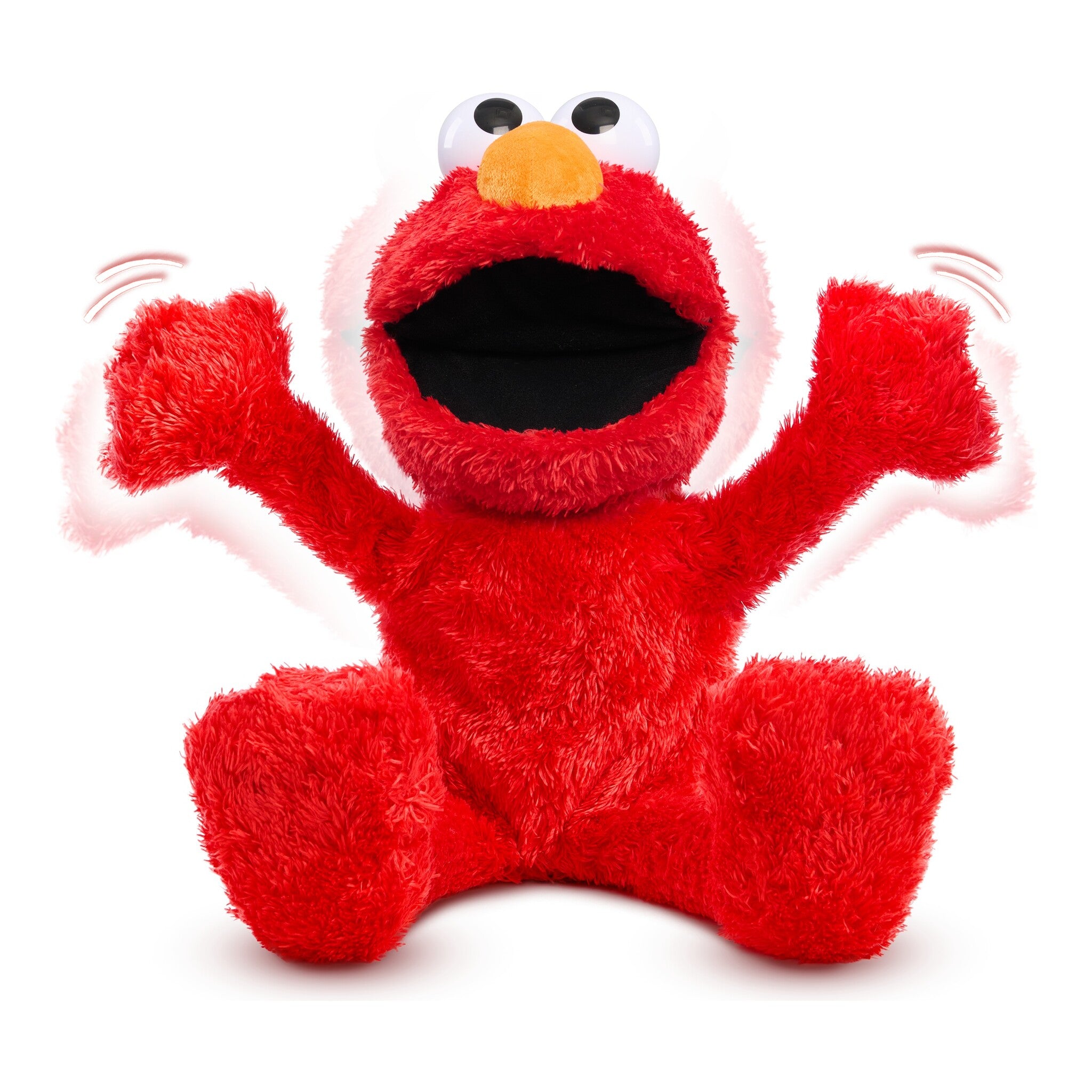 Sesame Street Tickle Me Elmo Giggle Max Interactive Plush Toy