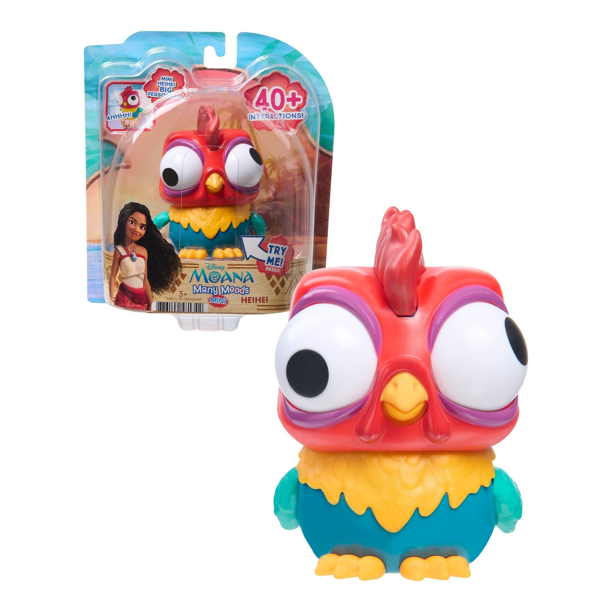 Disney Moana Many Moods Mini Heihei Interactive Figure
