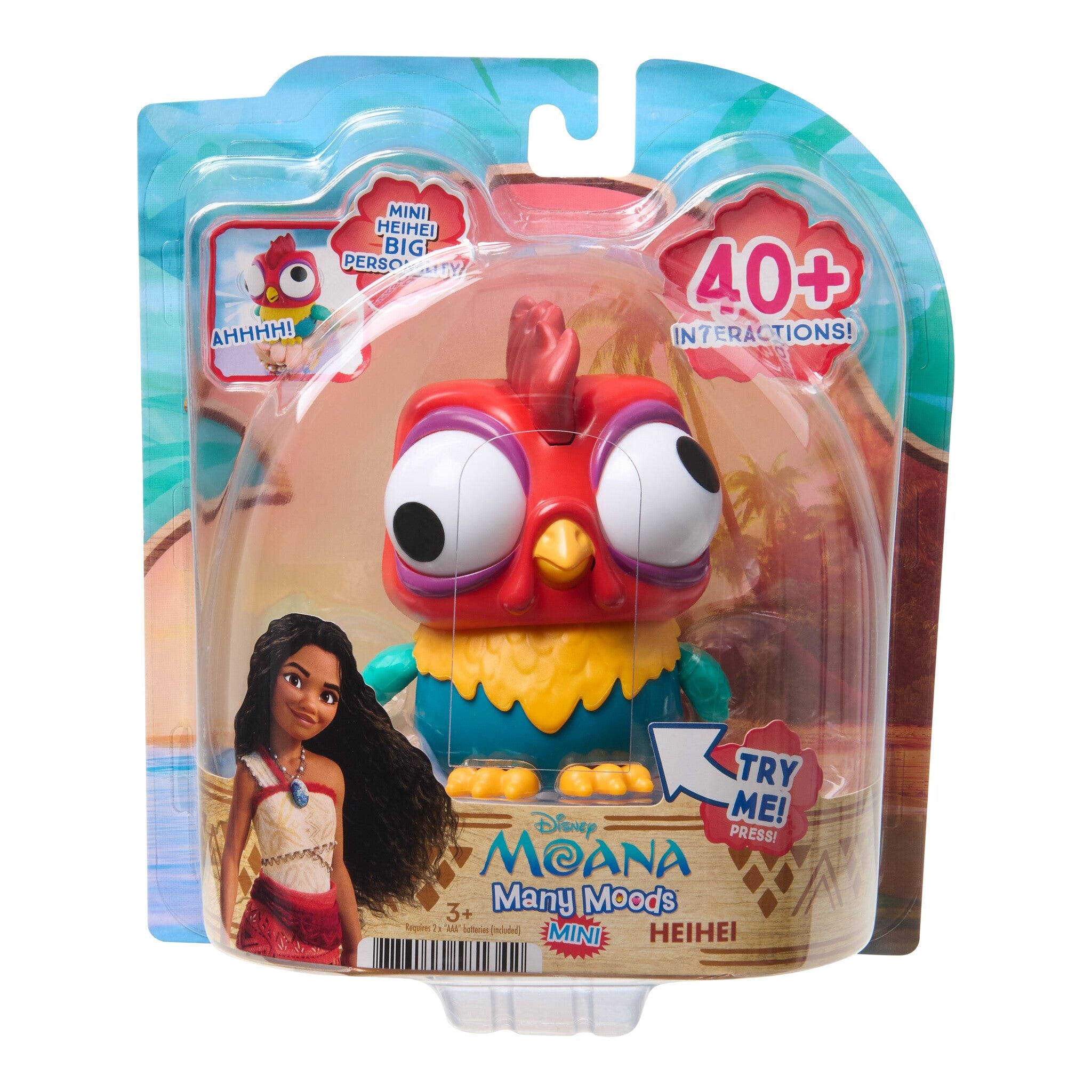 Disney Moana Many Moods Mini Heihei Interactive Figure