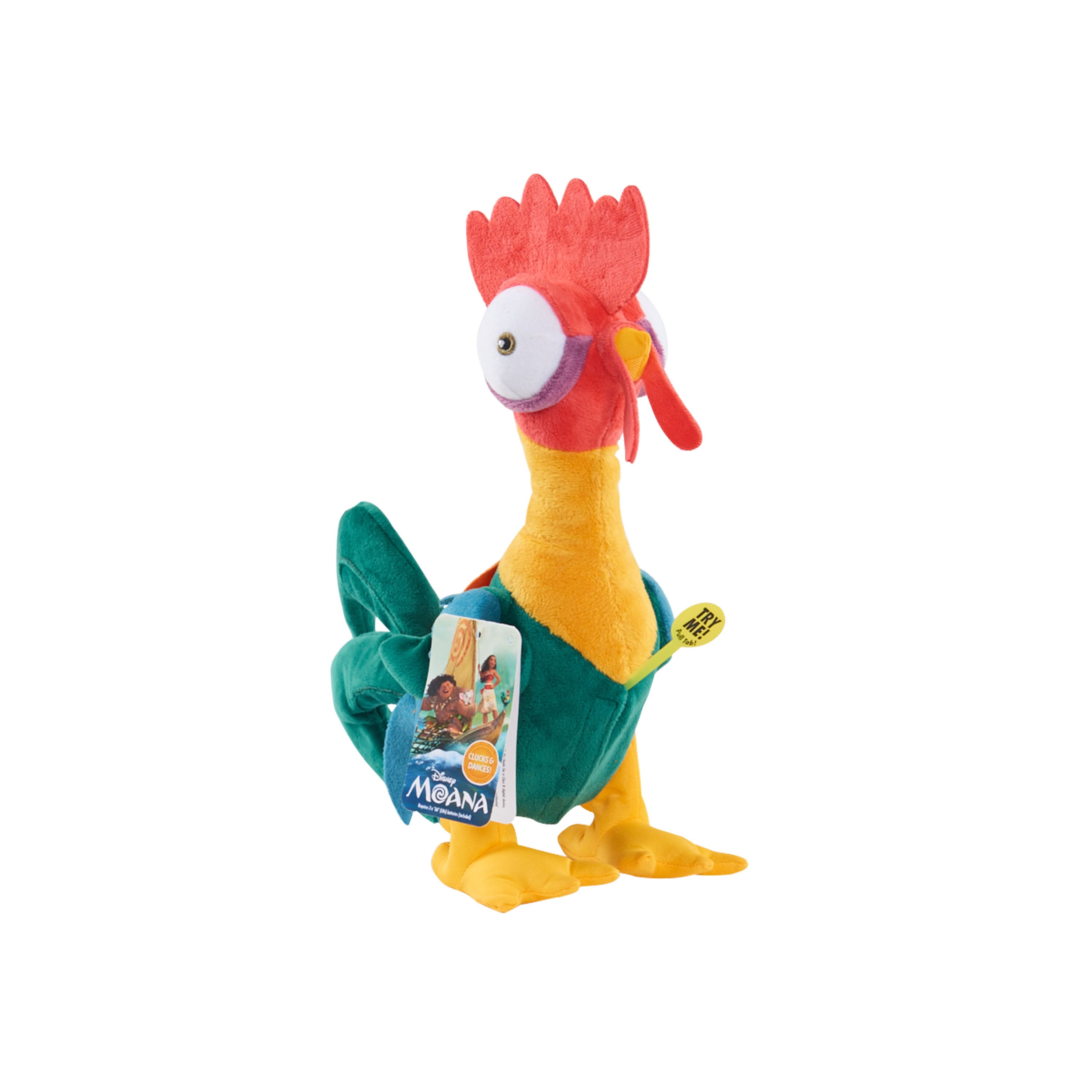 Disney Moana Hei Hei Clucking & Dancing Feature Plush