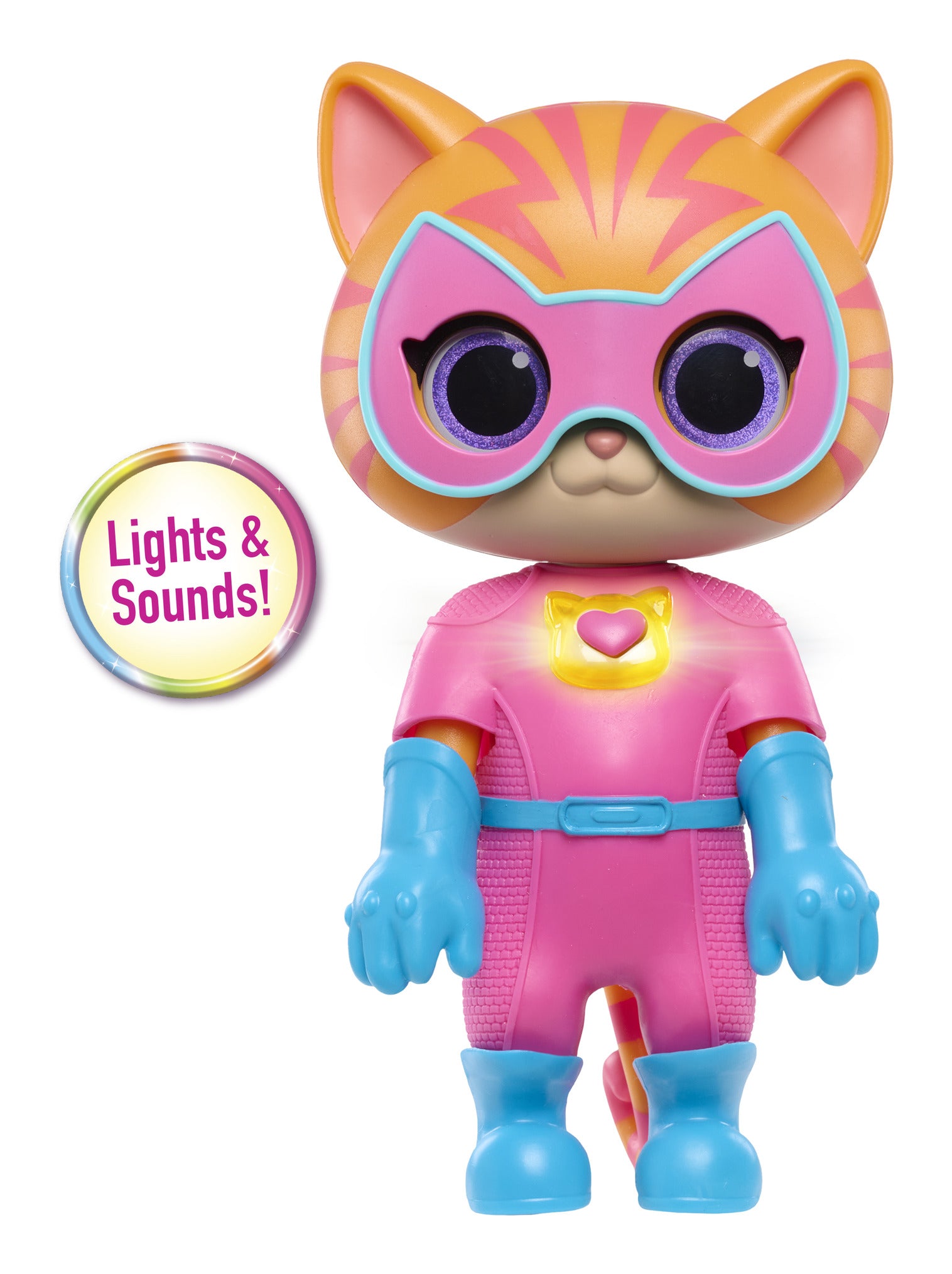 Disney Junior SuperKitties Cat-Tastic Transforming Ginny Figure