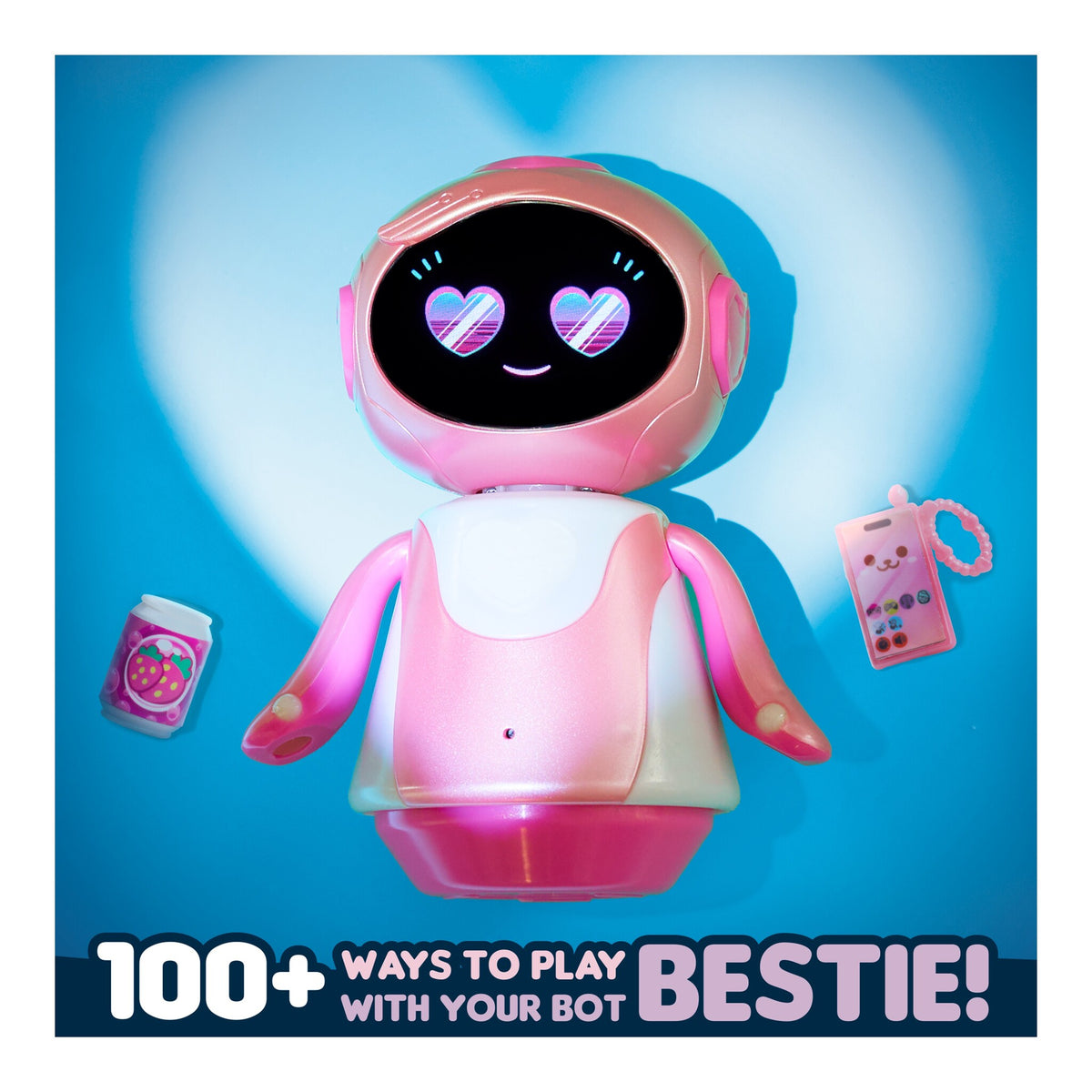 Just Play emotoBOT COR-A Rose Gold Interactive Robot Toy