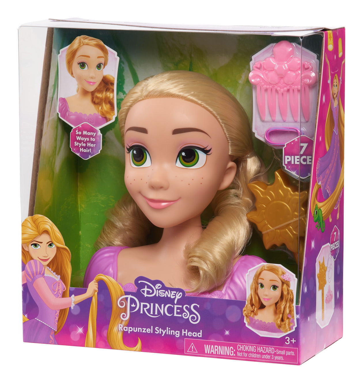 Disney Princess Rapunzel Small Styling Head with Accessories