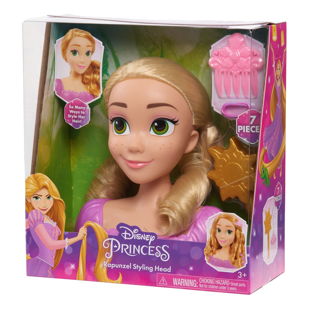 Disney Princess Rapunzel Small Styling Head with Accessories