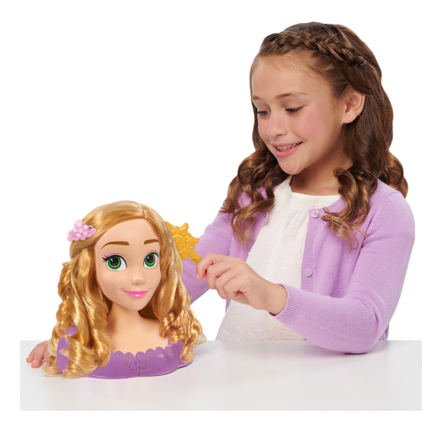 Disney Princess Rapunzel Small Styling Head with Accessories
