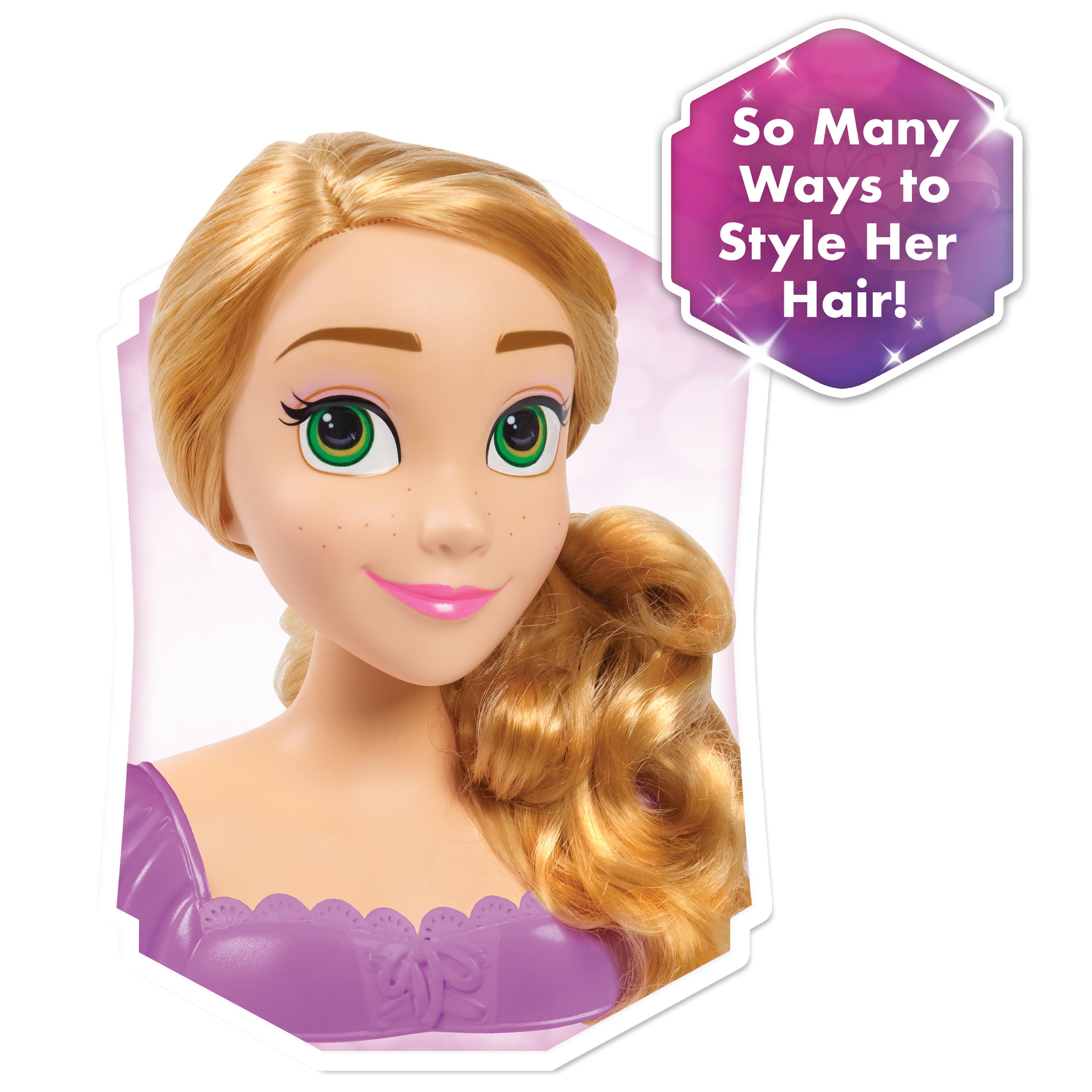 Disney Princess Rapunzel Small Styling Head with Accessories