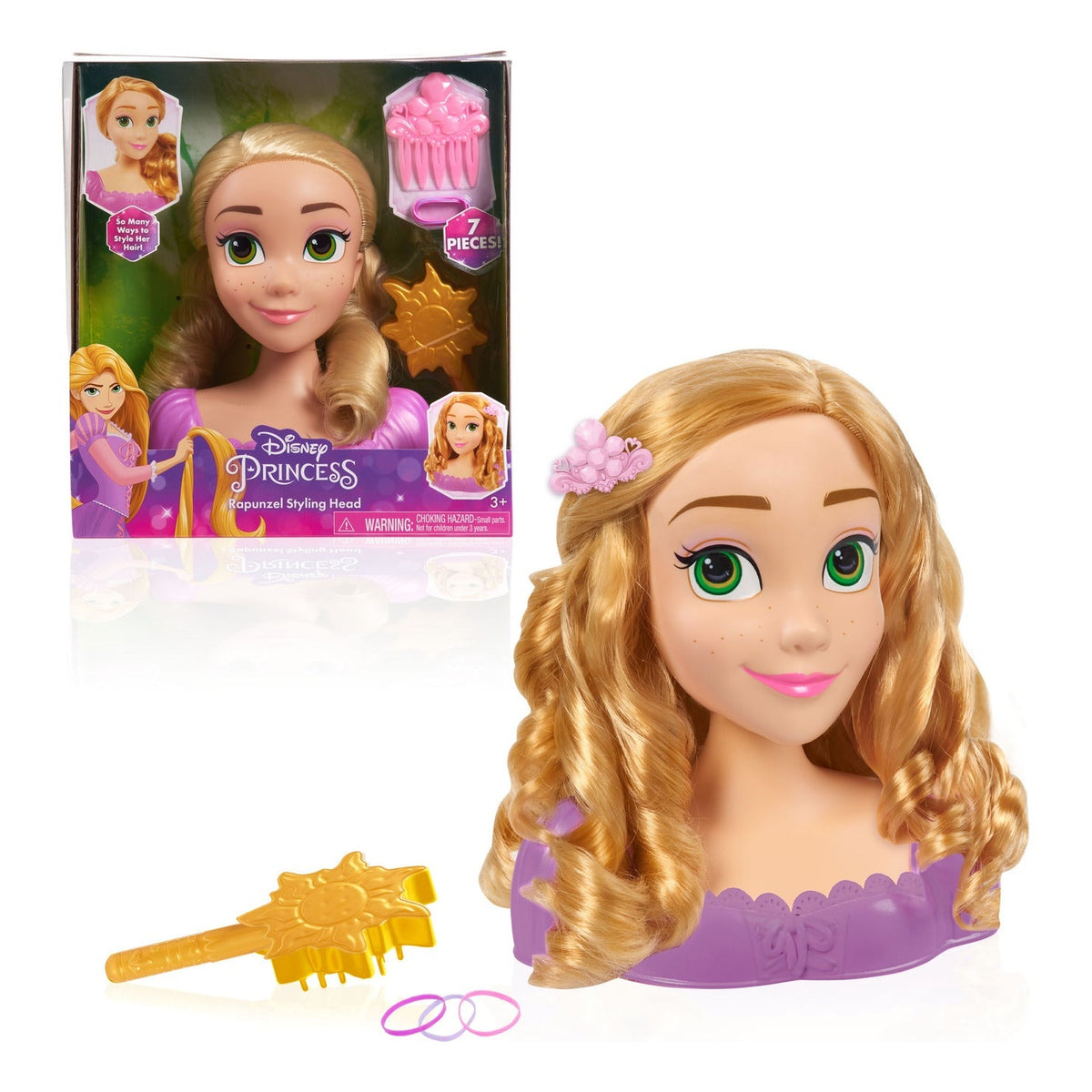 Disney Princess Rapunzel Small Styling Head with Accessories