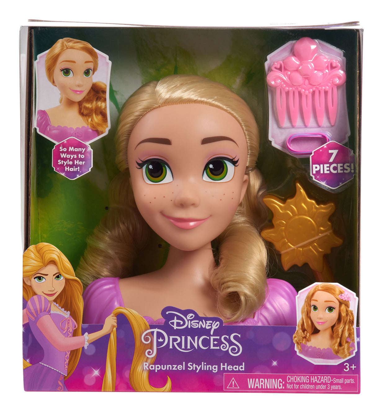Disney Princess Rapunzel Small Styling Head with Accessories