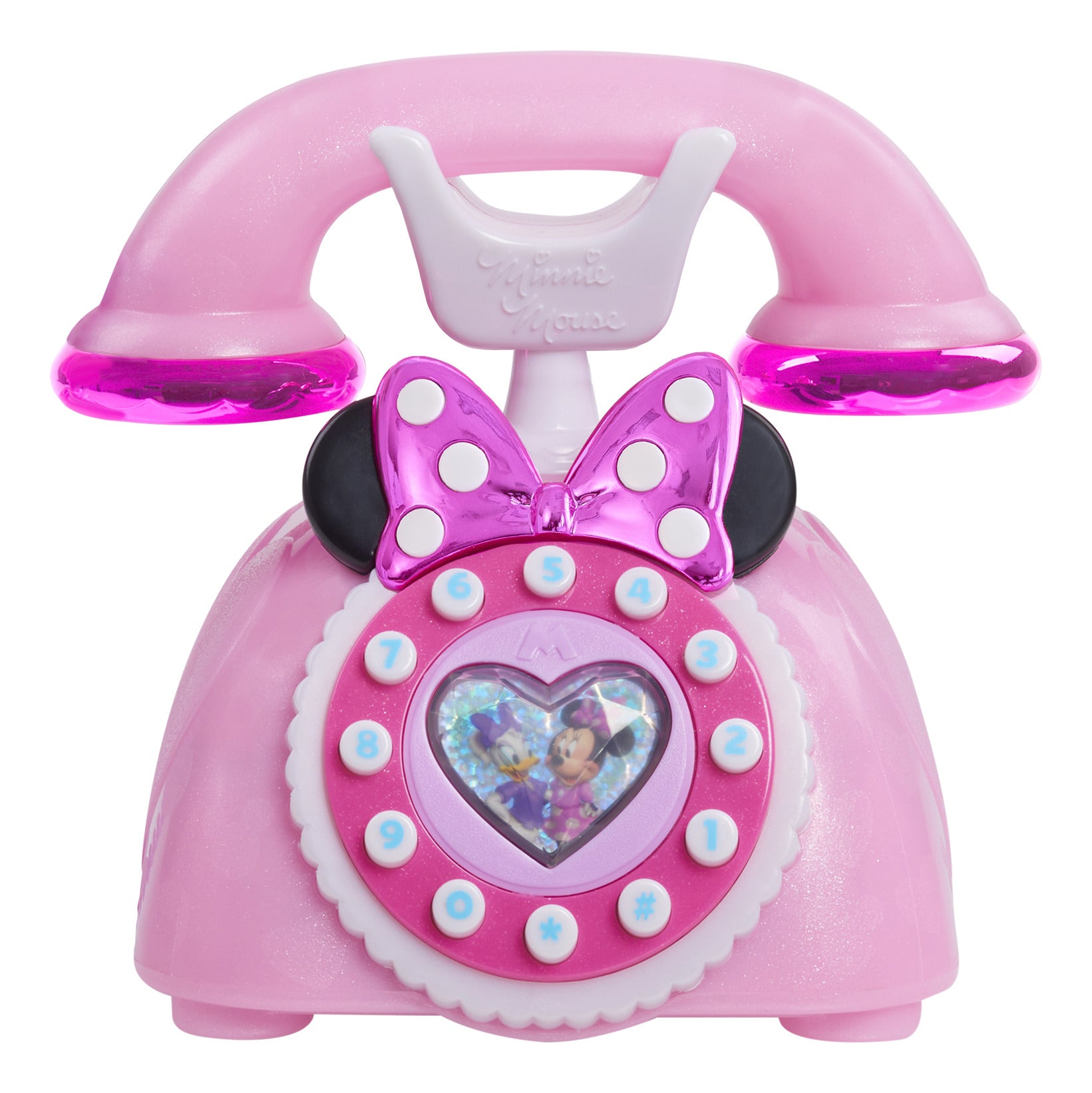 Disney Junior Minnie Mouse Ring Me Rotary Phone with Lights and Sounds