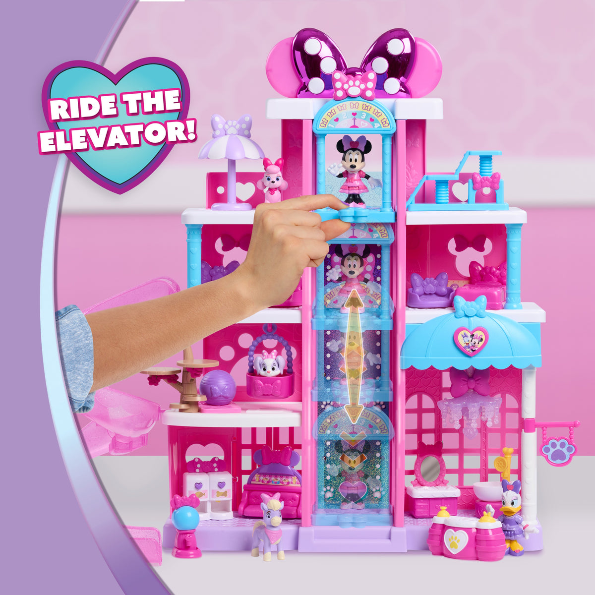 Disney Junior Minnie Mouse Pet Hotel Playset