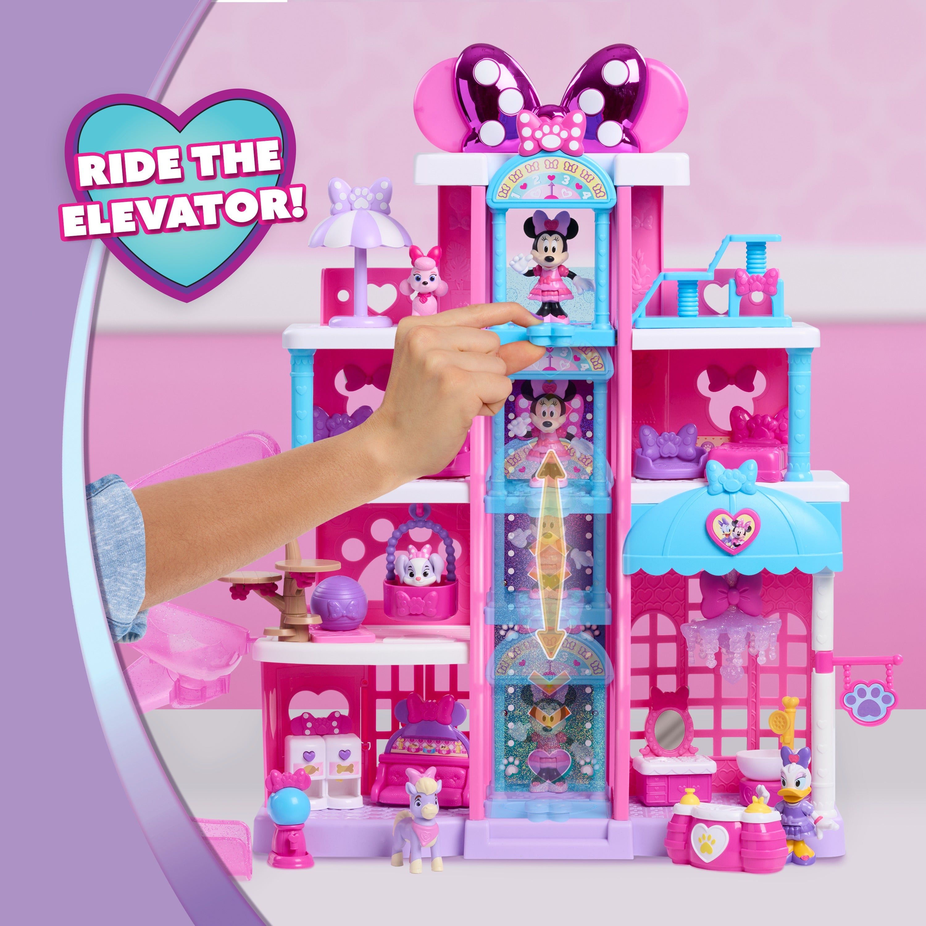 Disney Junior Minnie Mouse Pet Hotel Playset