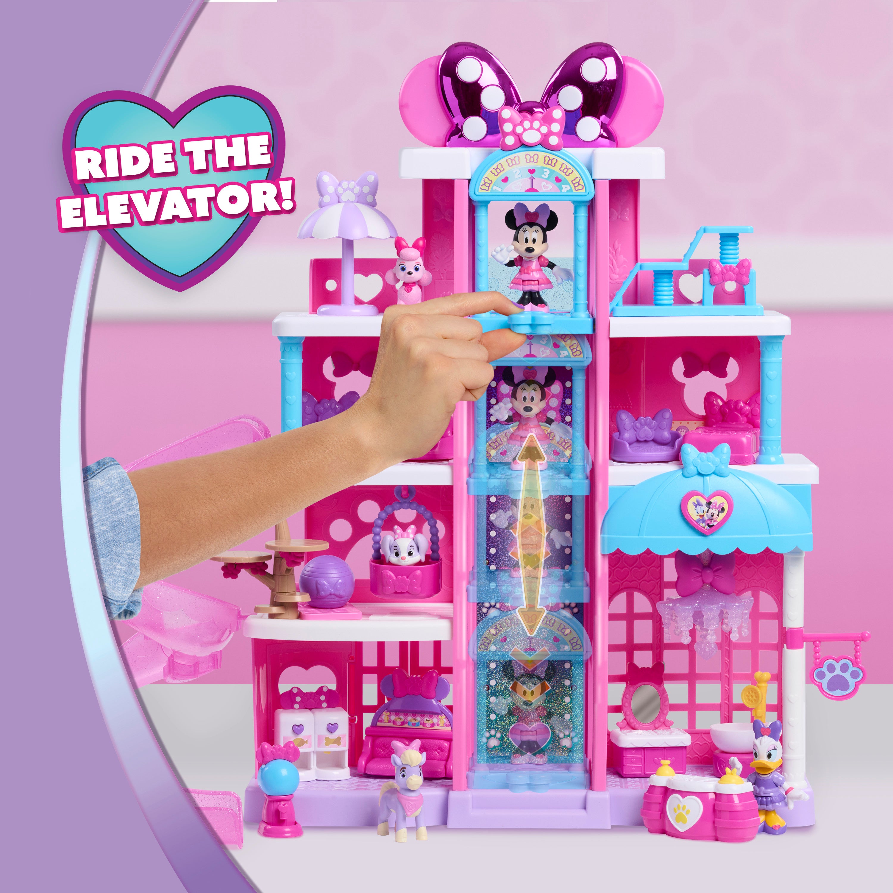 Disney Junior Minnie Mouse Pet Hotel Playset