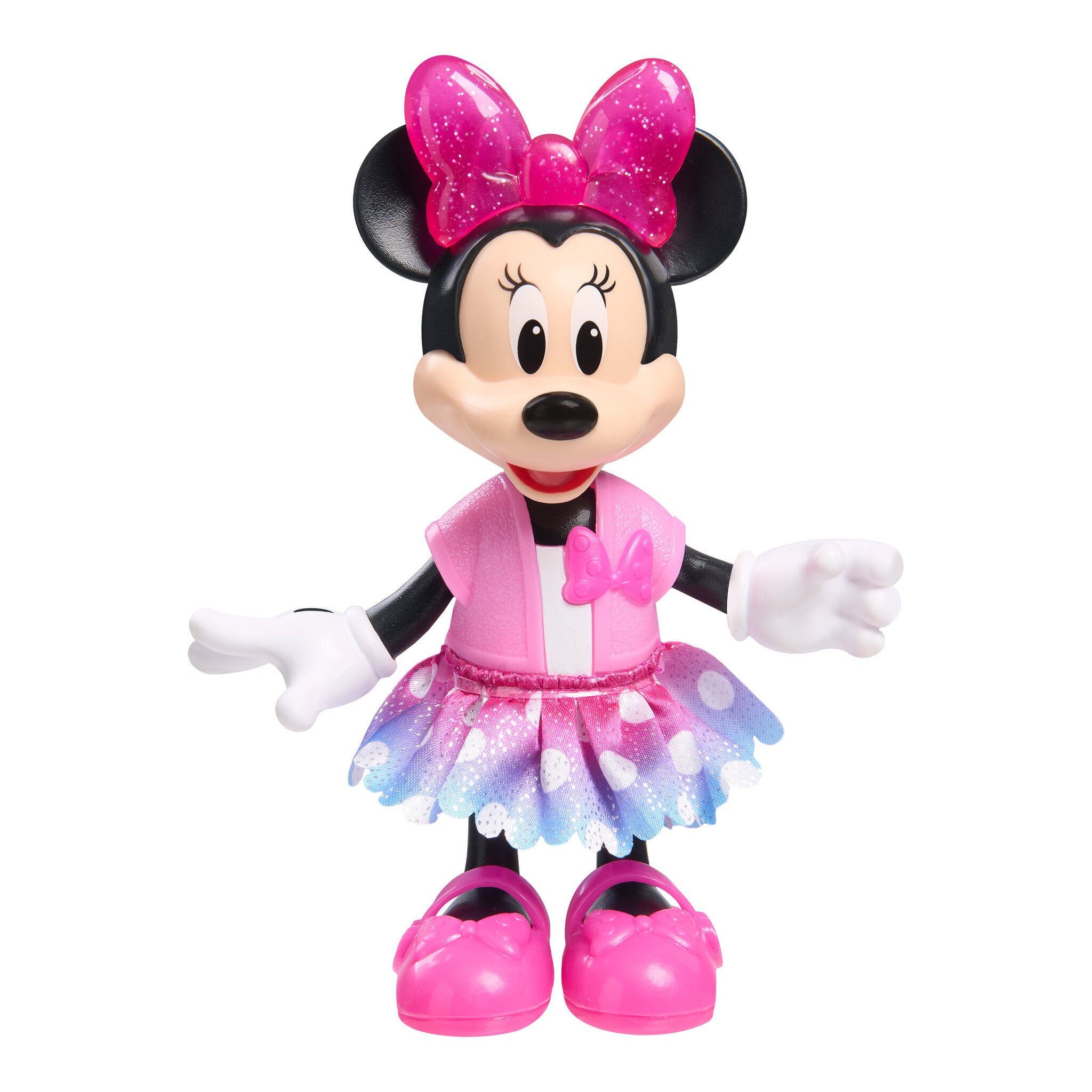 Disney Junior Minnie Mouse Fabulous Fashion Doll with 2 Outfits