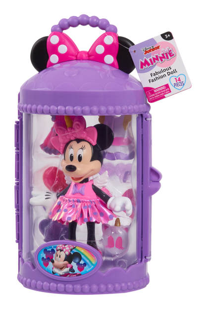 Disney Junior Minnie Mouse Fabulous Fashion Sweet Party Doll Set