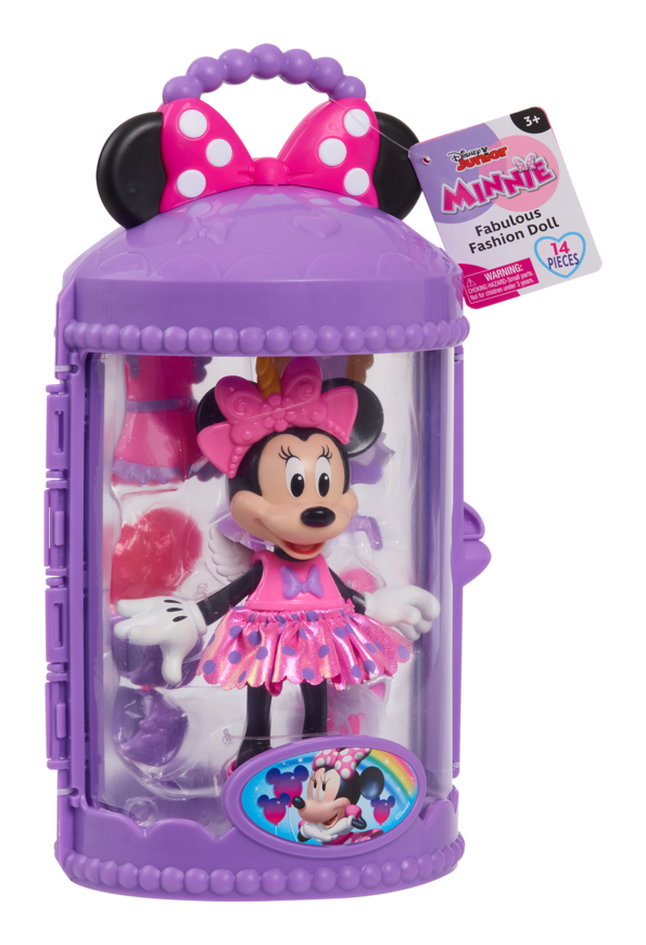 Disney Junior Minnie Mouse Fabulous Fashion Sweet Party Doll Set