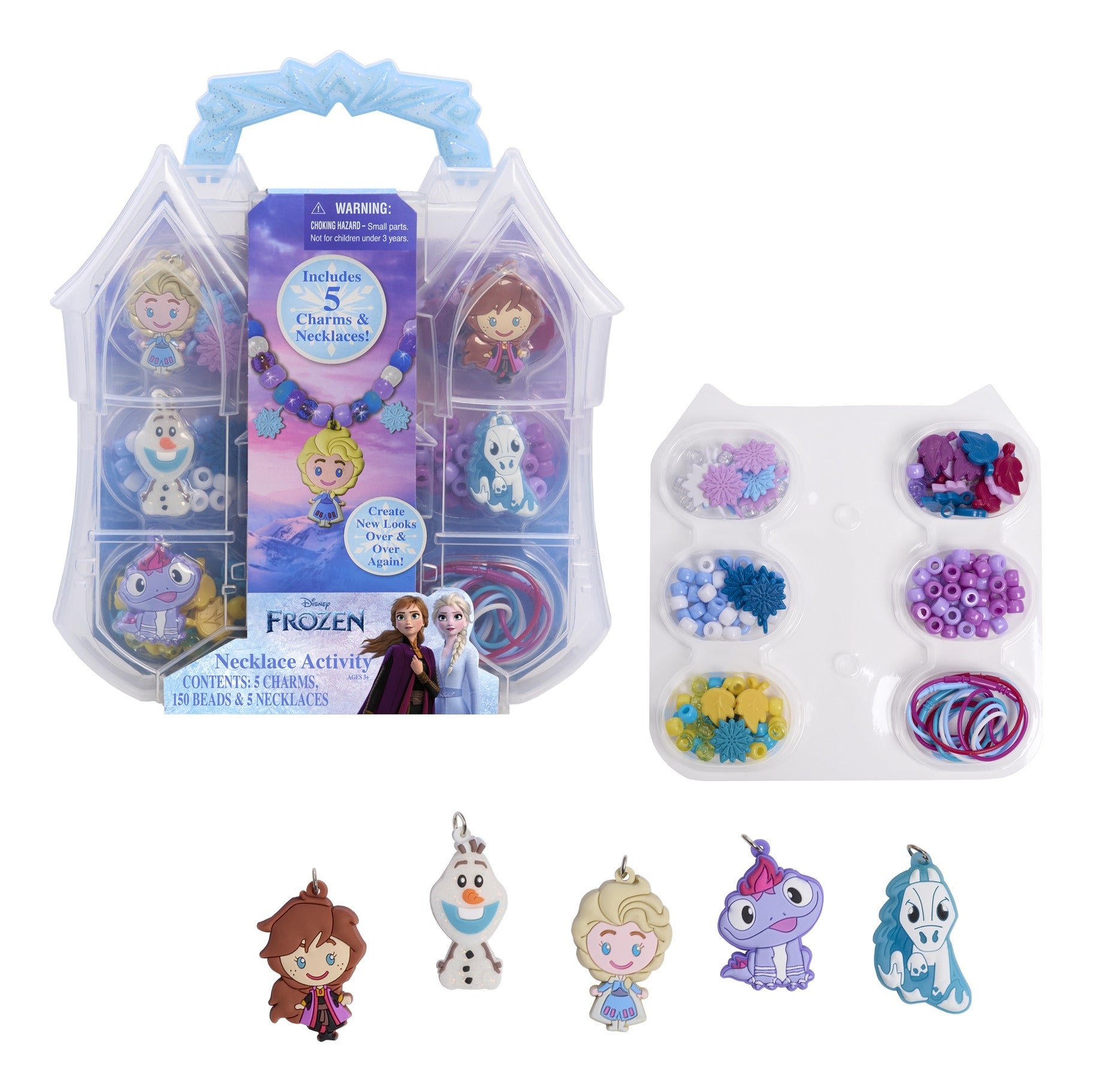 Disney Frozen 2 Castle Jewellery Activity Set with Beads and Charms