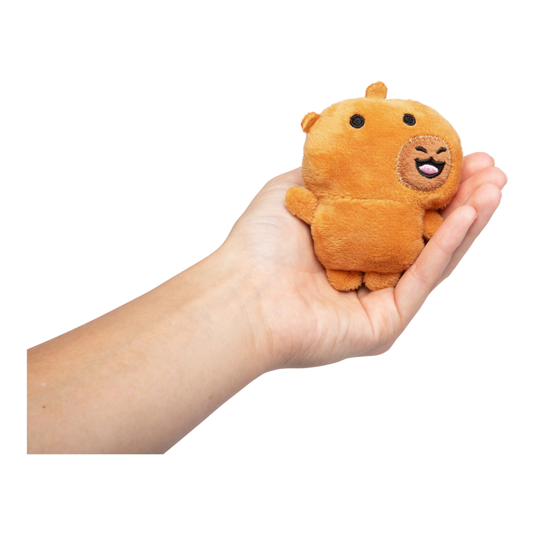 Relatable Emotional Support Capybaras Plush Set with Basket