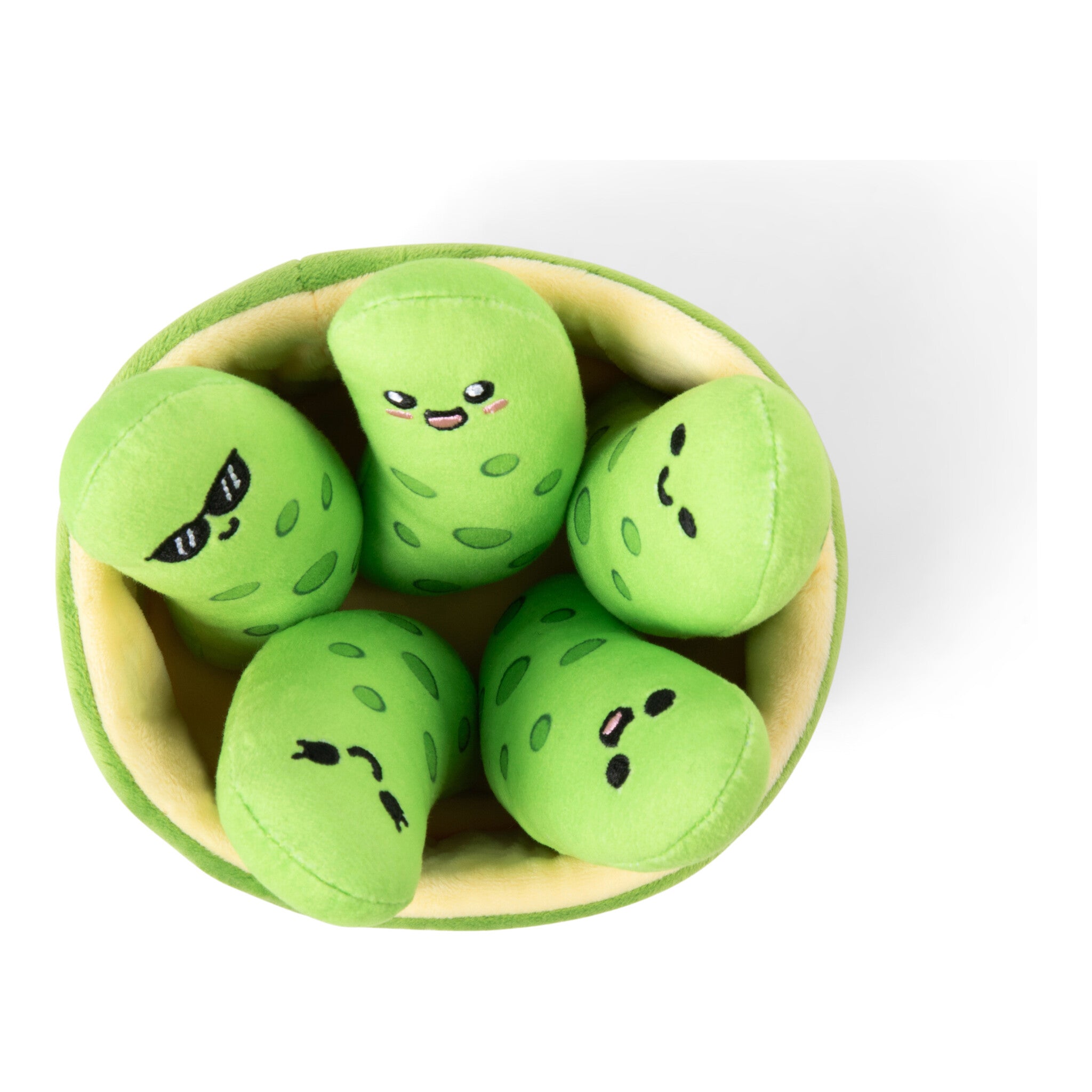Relatable Emotional Support Pickles Plush Set – 5 Cuddly Snack Buddies