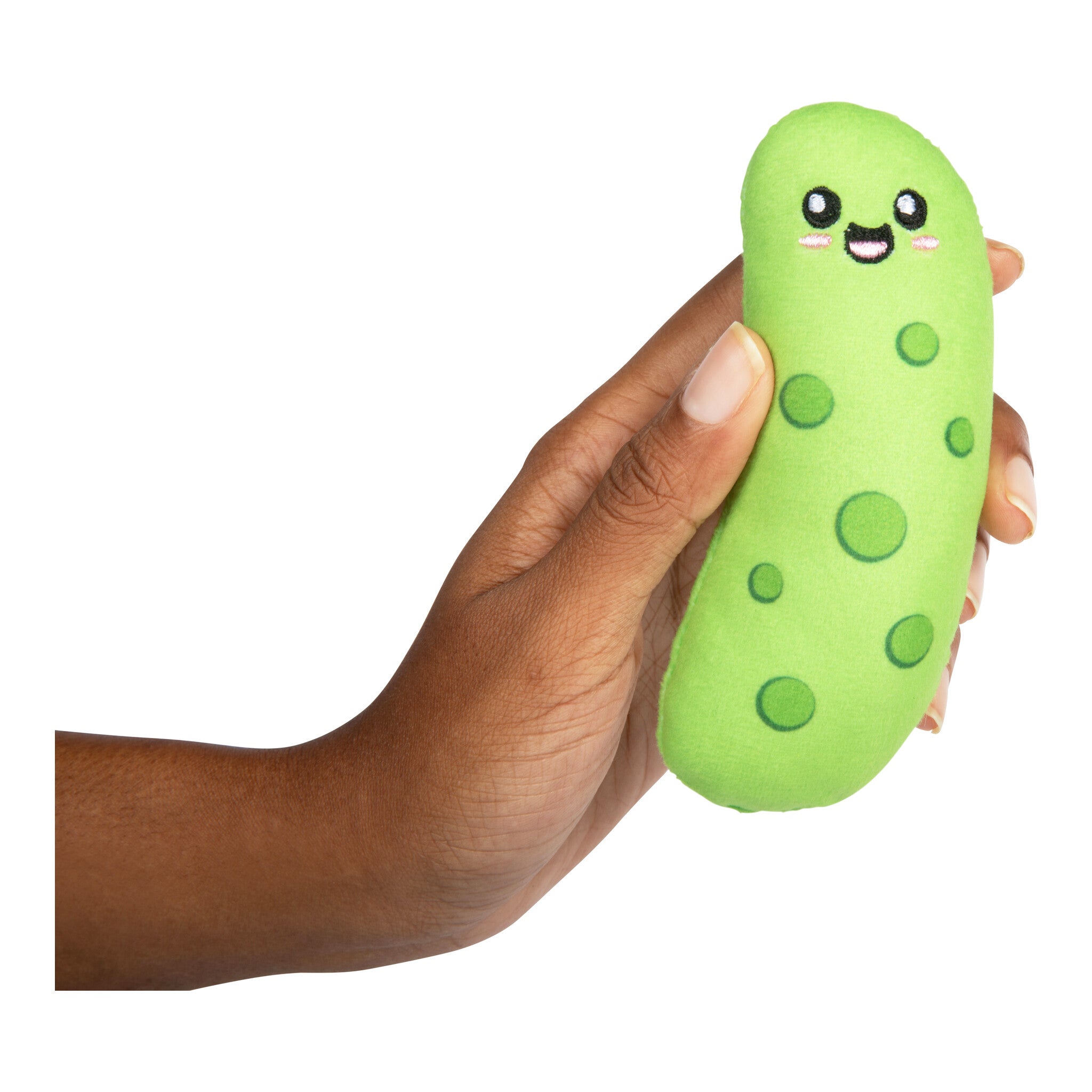 Relatable Emotional Support Pickles Plush Set – 5 Cuddly Snack Buddies