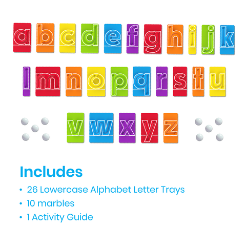 MarbleTracers Lowercase Letters