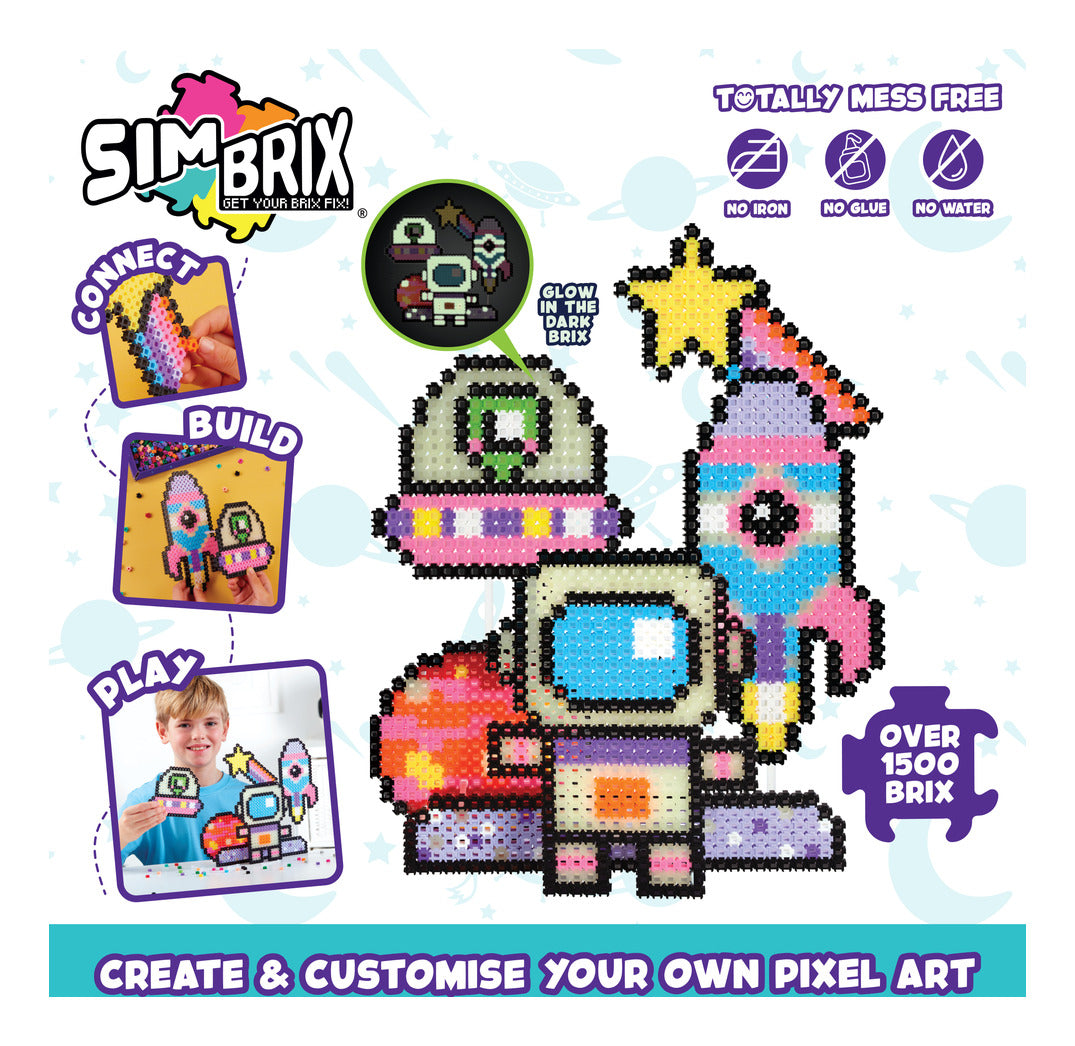 Sim Brix Theme Pack - Glowing Galactic