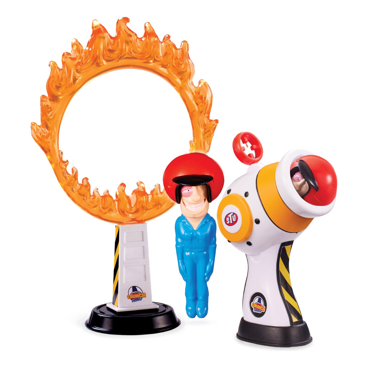 Stuntman Stu Hot Shot Cannon Blast Playset
