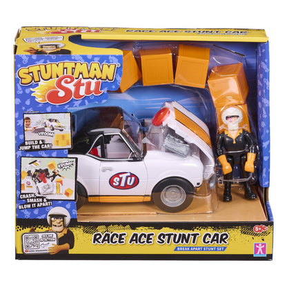Stuntman Stu Race Ace Break-Apart Stunt Car Set